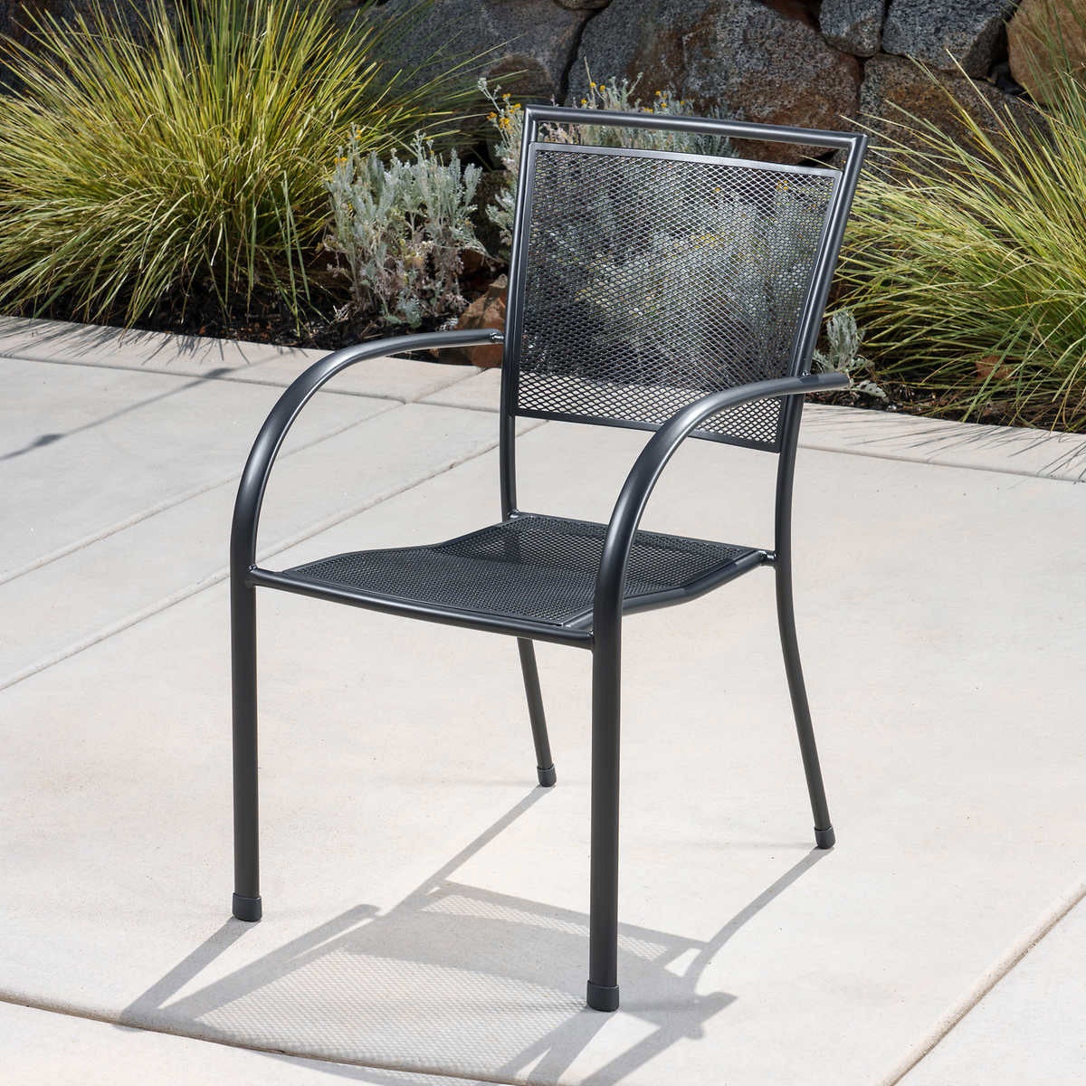 SunVilla Stacking Bistro Chair, Commercial Quality - Image 1