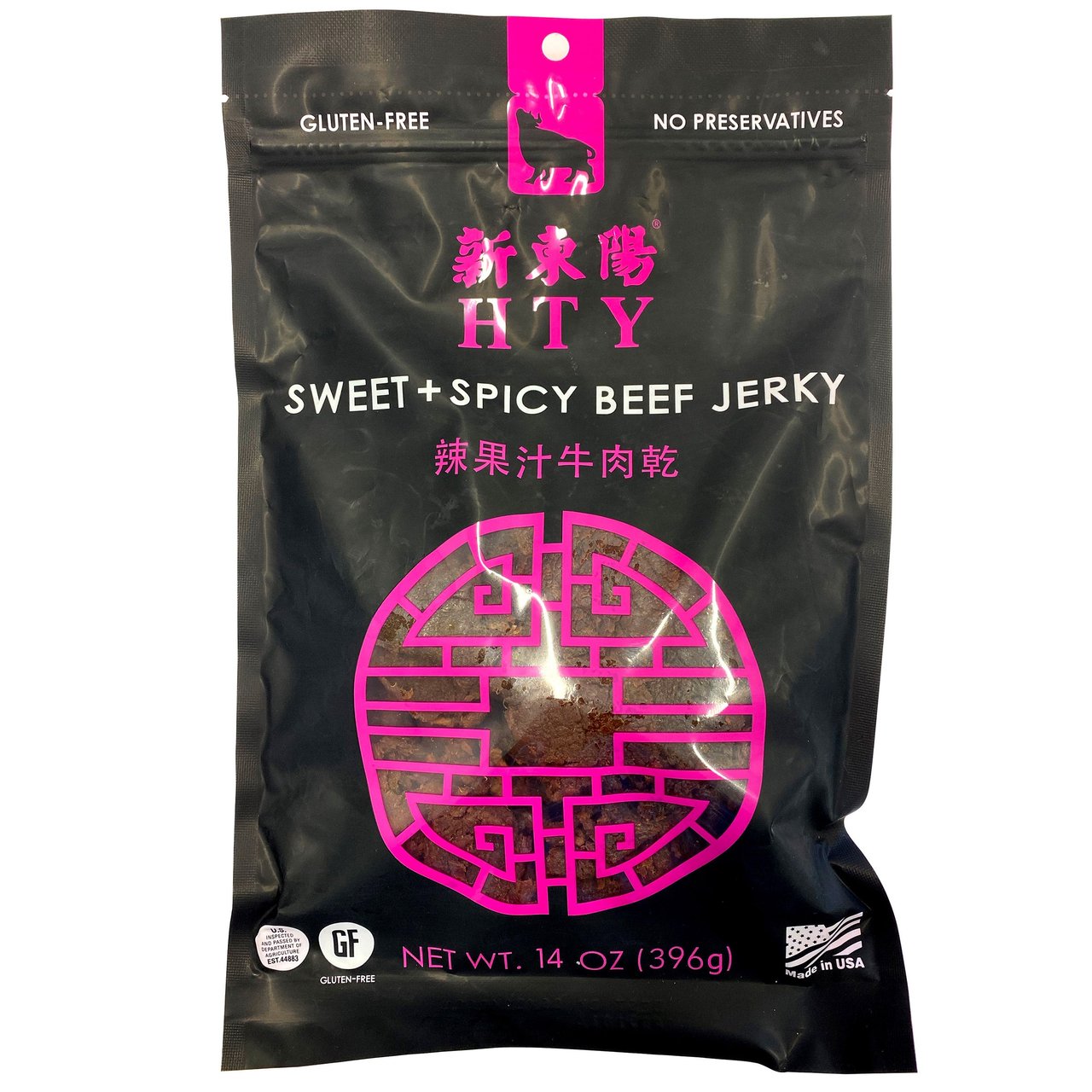 Hsin Tung Yang Sweet & Spicy Beef Jerky 14 Ounces - Image 1