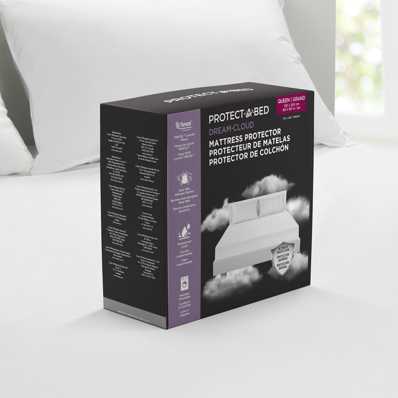 Keeco Protect-A-Bed Queen Mattress Protector - Image 1