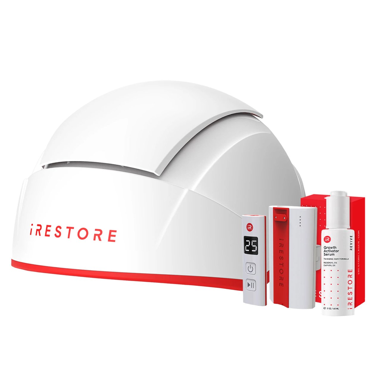 iRestore Professional 282 Laser Hair Growth Bundle - Image 1