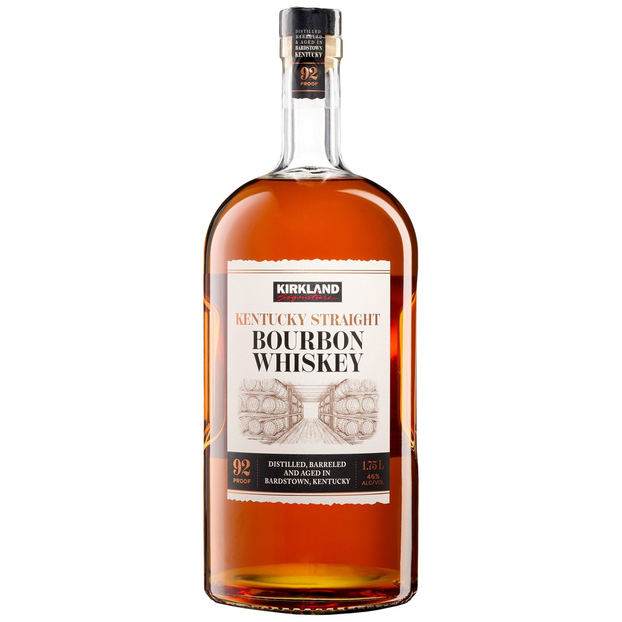 Kirkland Signature Kentucky Straight Bourbon Whiskey 1.75L - Image 1
