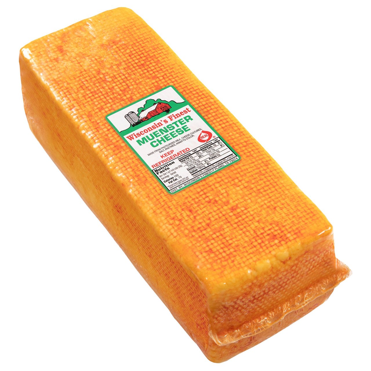 Wisconsin's Finest Muenster Cheese (Price Per Lb) - Image 1