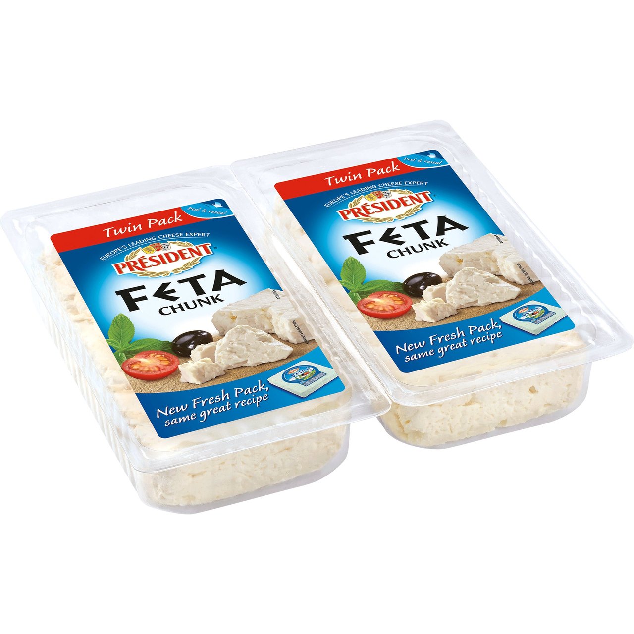 Président Feta Cheese Block, Price Per Pound - Image 1