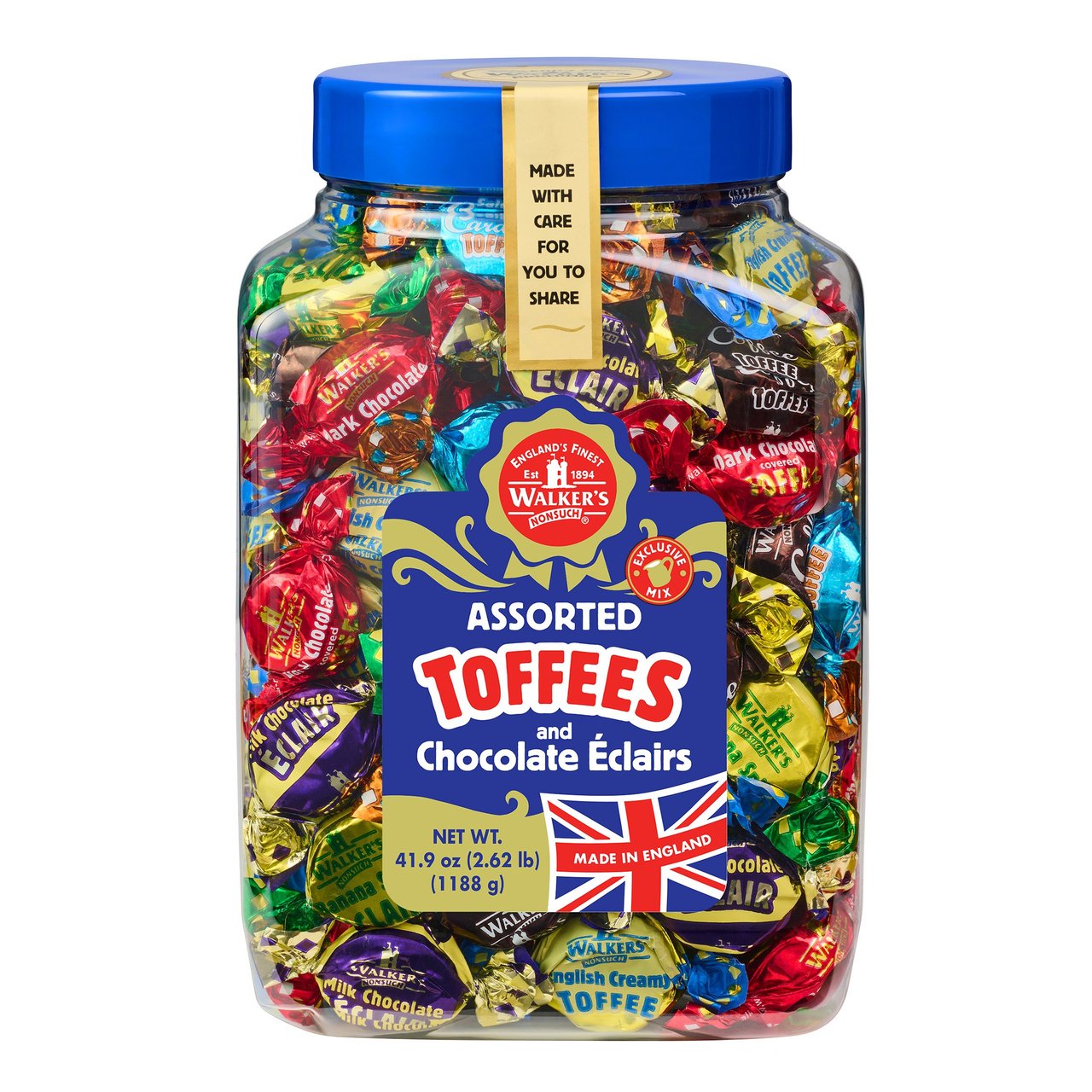 Walkers Nonsuch Assorted Toffees & Chocolate Éclairs 41.9 oz - Image 1