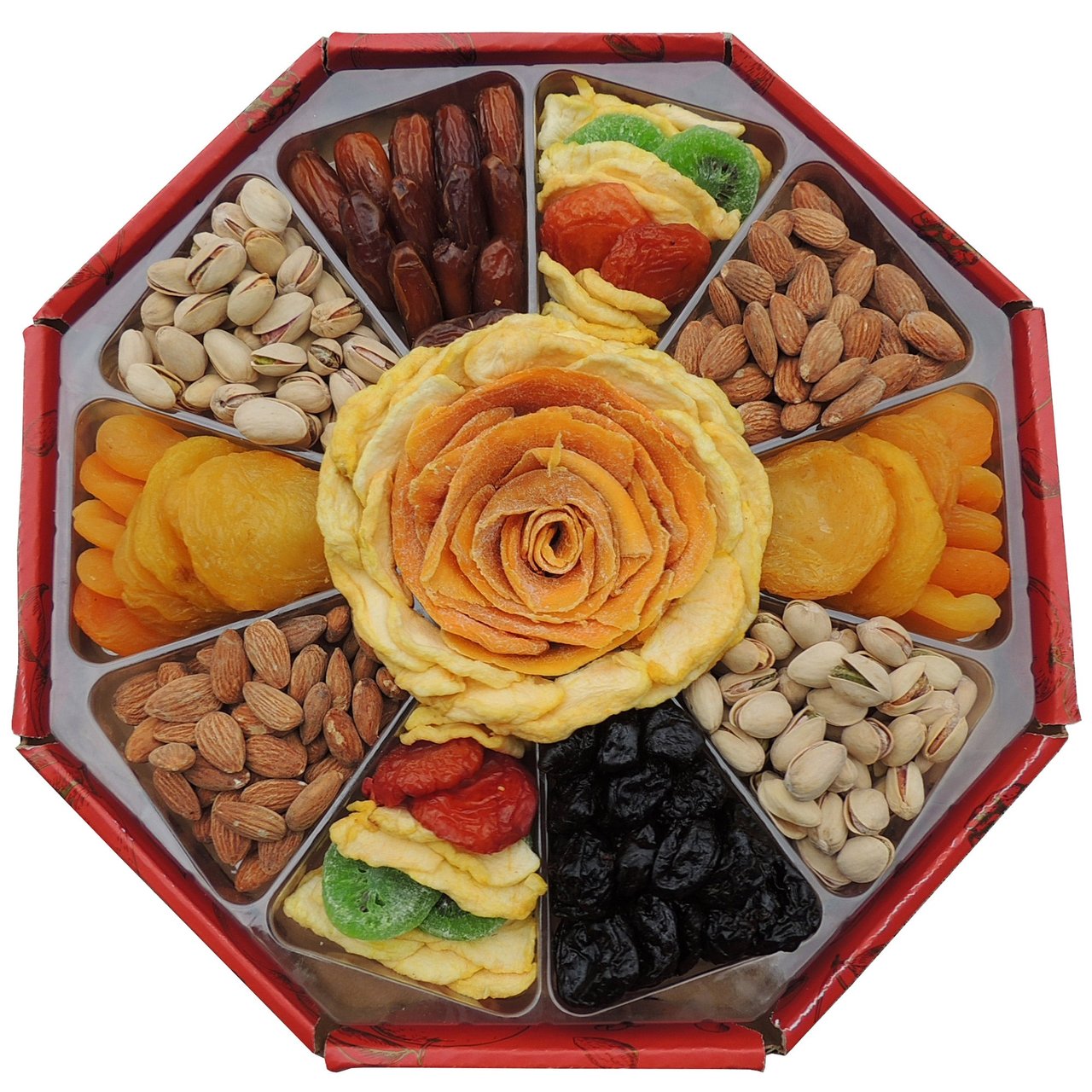 Vacaville Fruit Co. Fruit & Nut Gift Tray 36 oz - Image 1