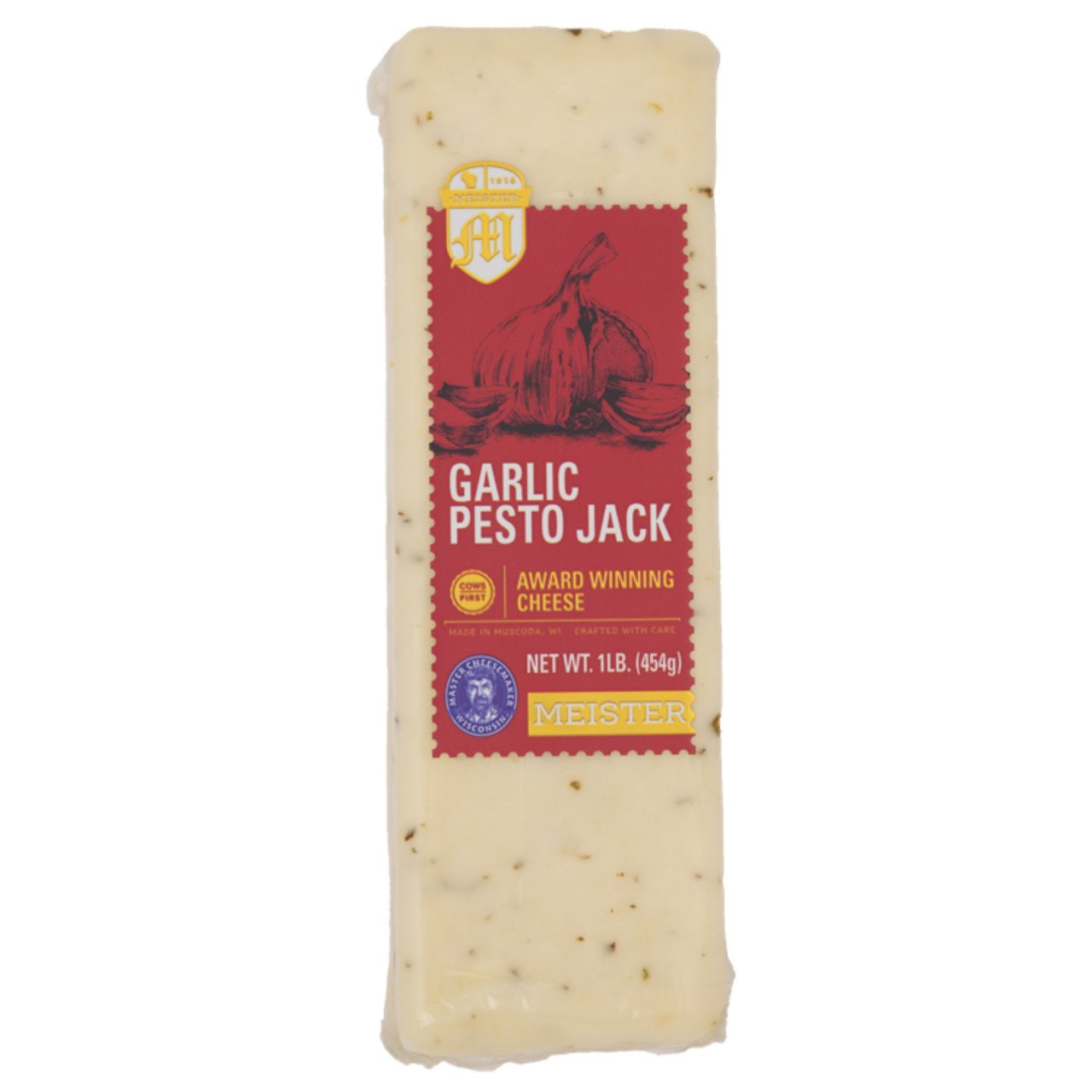 Meister Garlic Pesto Jack 16 Ounce - Image 1