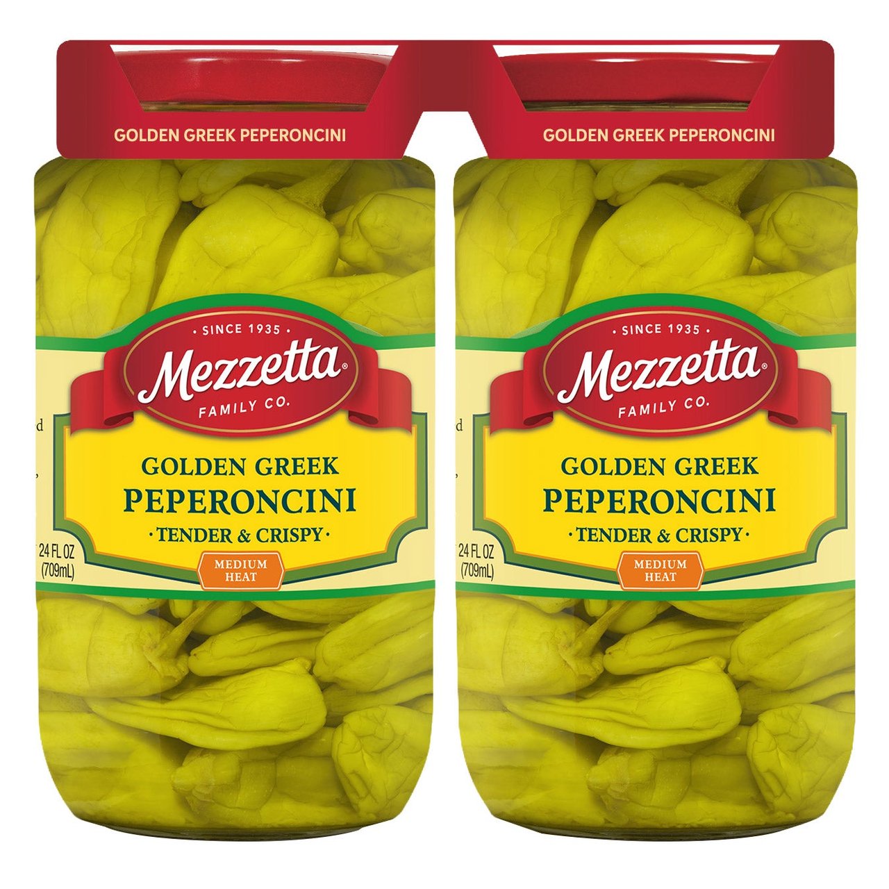 Mezzetta Whole Pepperoncini, 2 x 24 oz Jars - Image 1