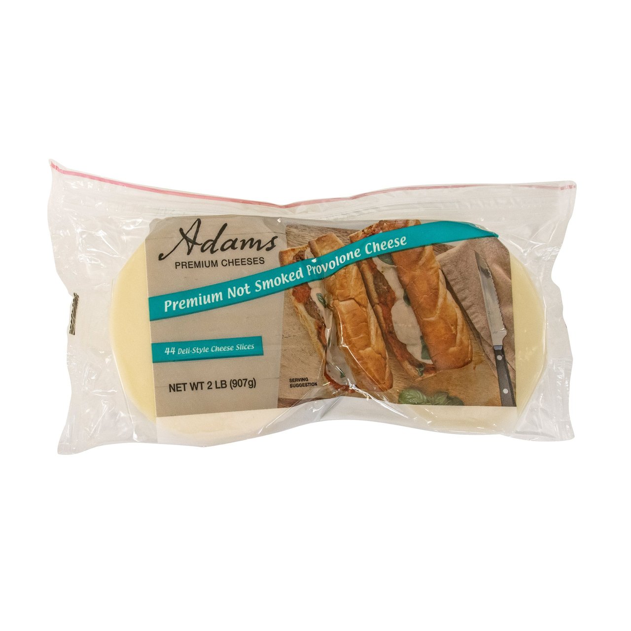 Adams Premium Provolone Slices 32 oz (2 lbs) - Image 1