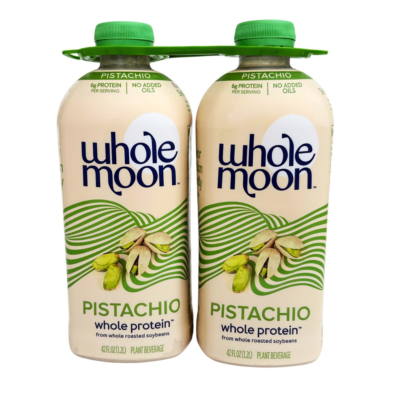 WholeMoon Protein Pistachio Drink 2/42 oz - Image 1