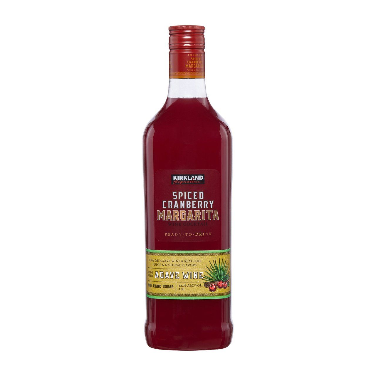 Kirkland Signature Cranberry Margarita Wine Cocktail 1.5L - Image 1