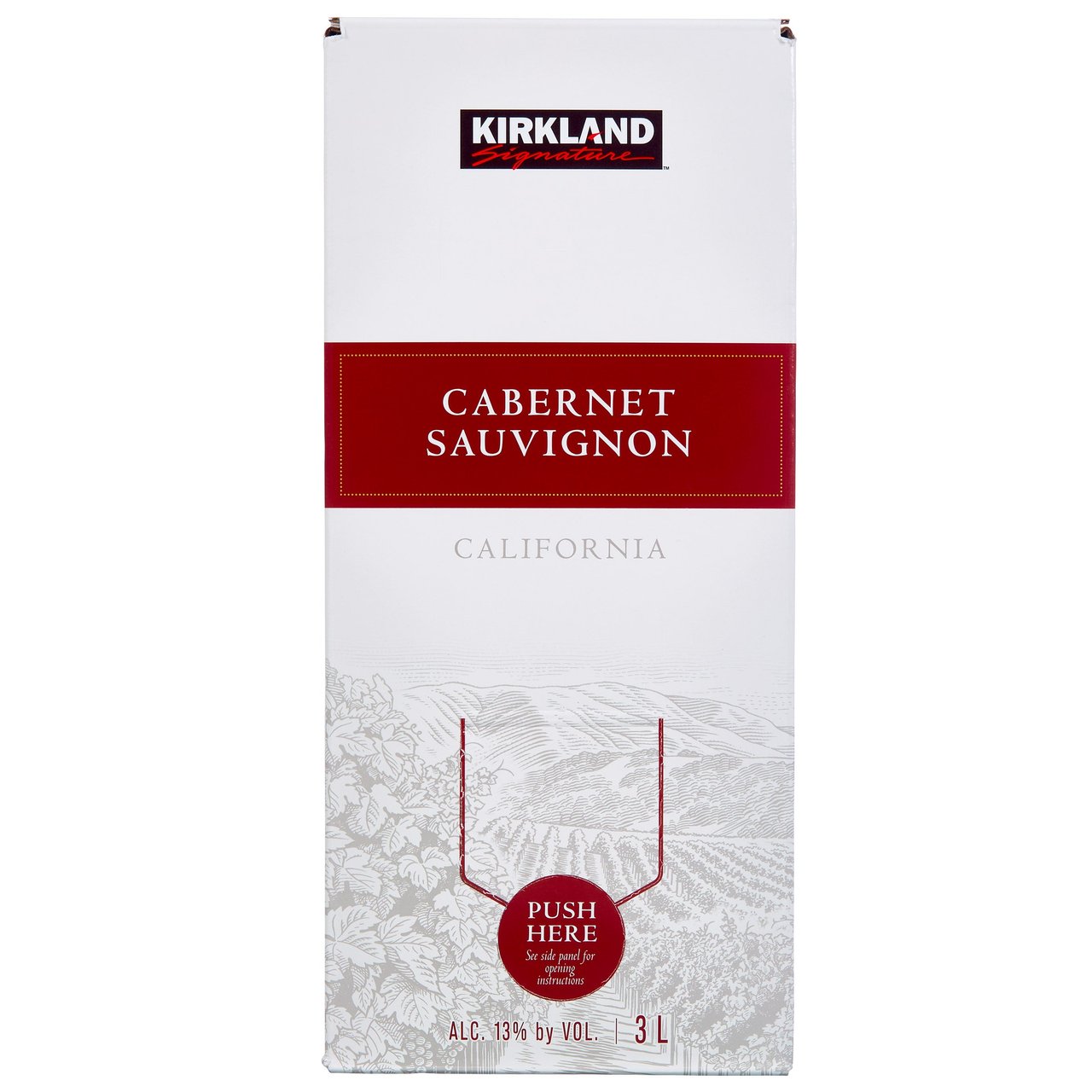 Kirkland Signature Cabernet Sauvignon Box California 3L