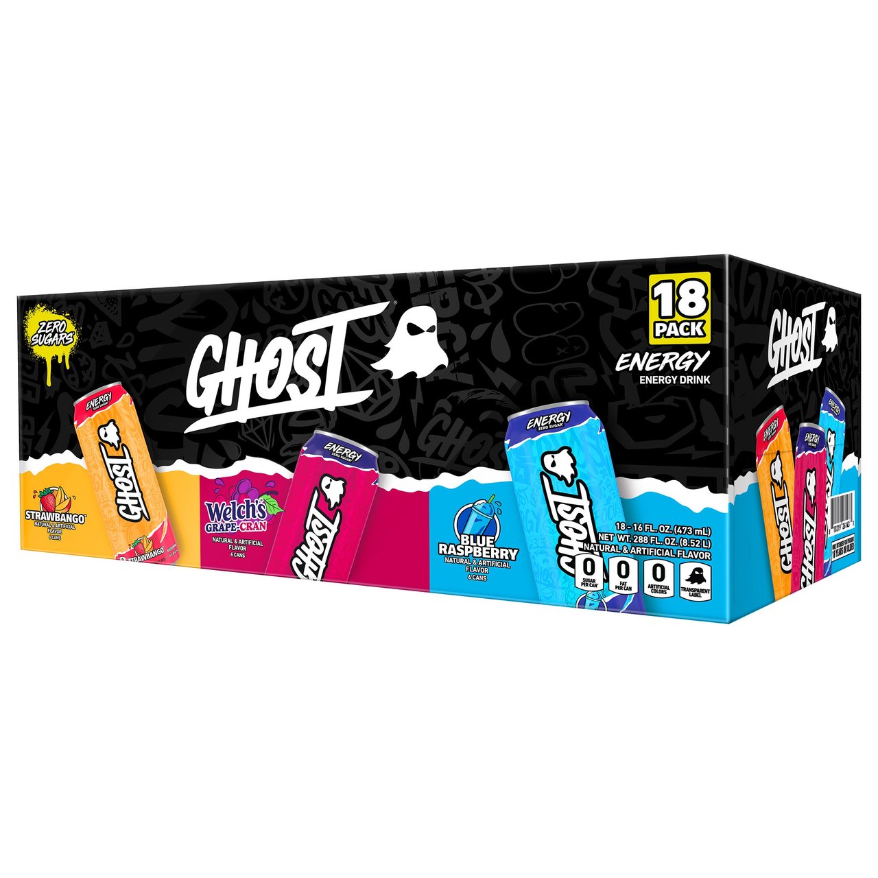 GHOST ENERGY FALL GRP / BLU /STRBGO 18/16 OZ - Image 1