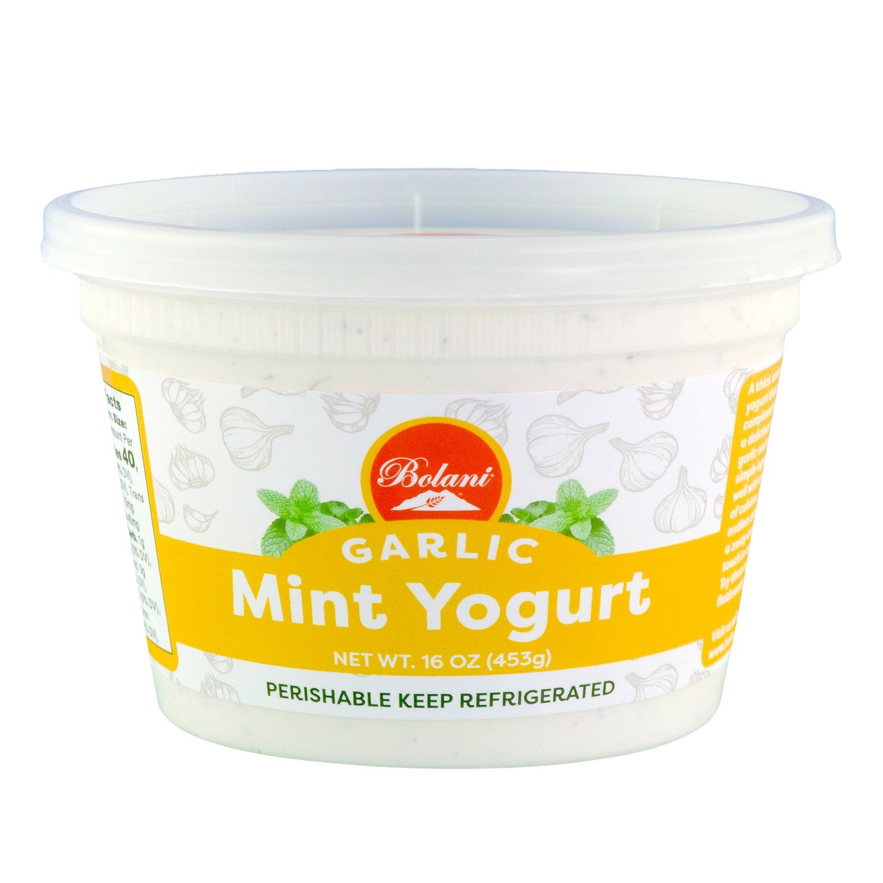 Bolani Garlic Mint Yogurt Sauce 16 Ounces - Image 1
