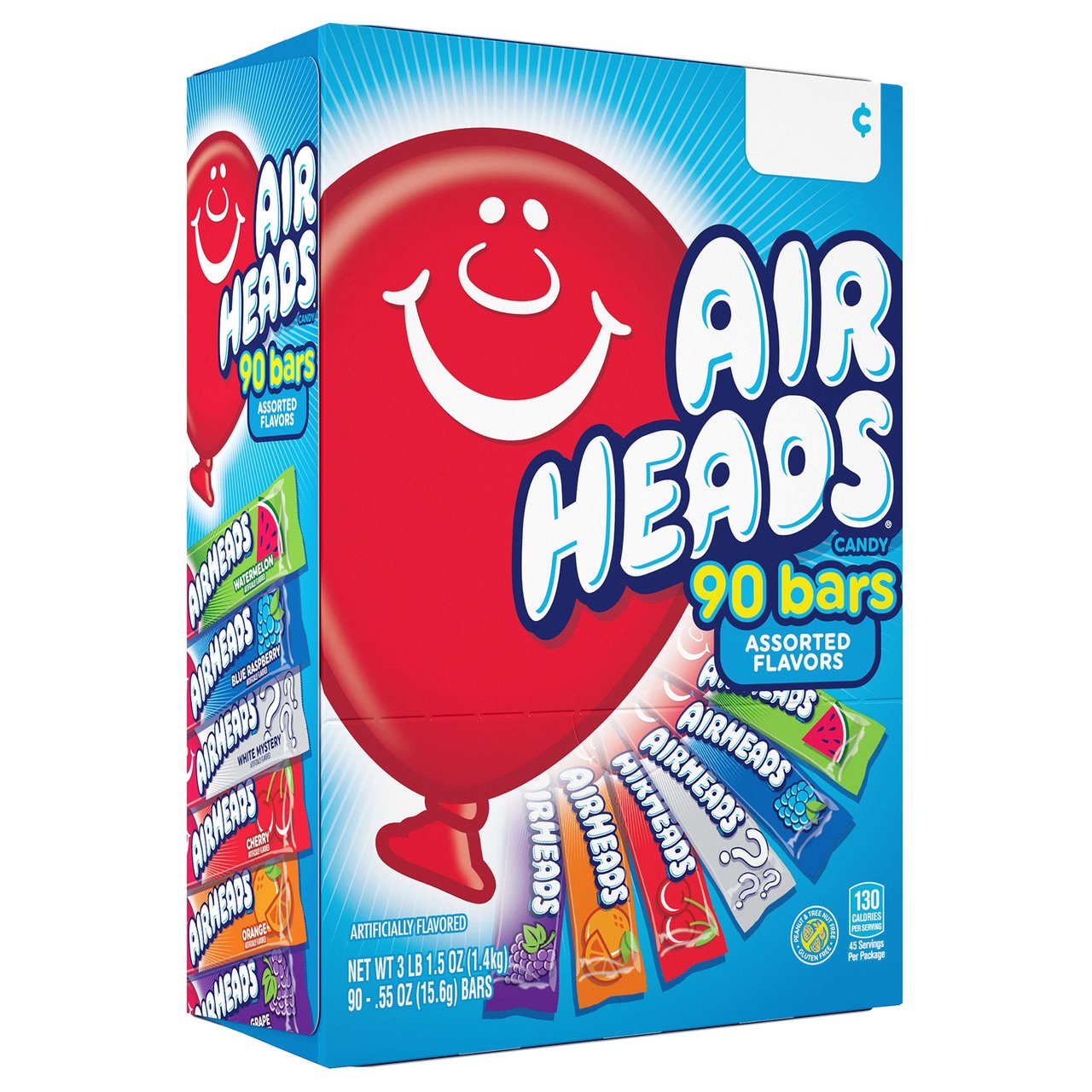 AirHeads Variety Pack 90 ct / 0.55 oz - Image 1