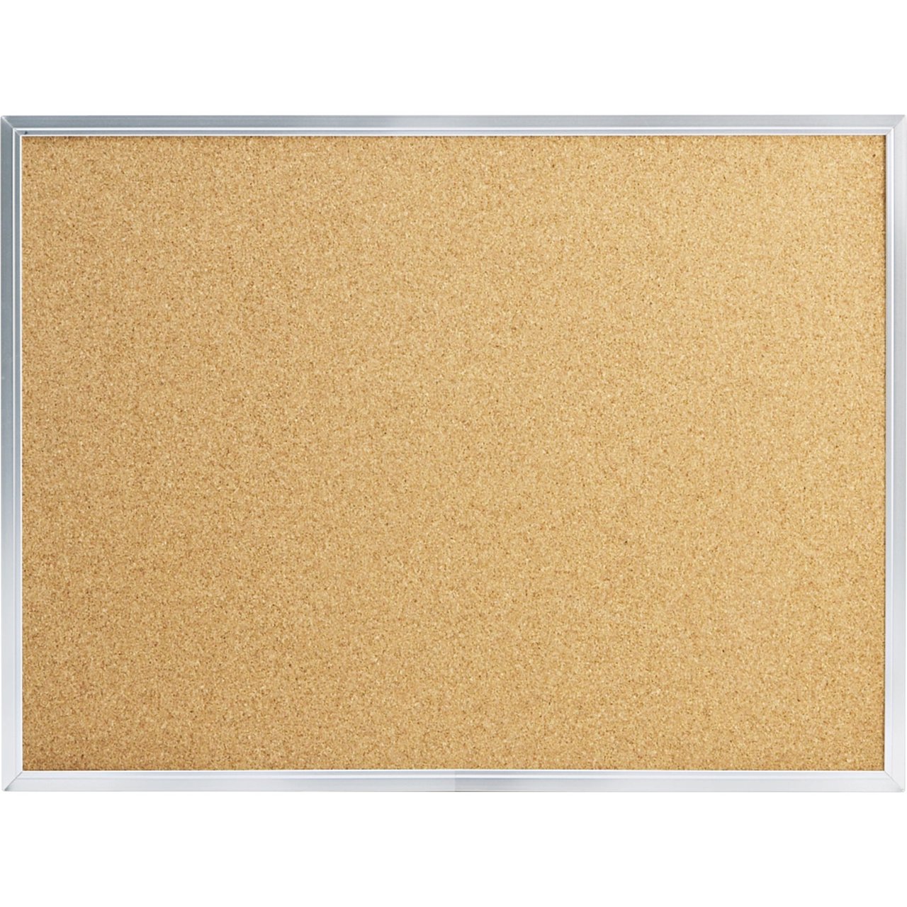 Mead 24" x 18" Cork Bulletin Board MEA85360, Aluminum Frame