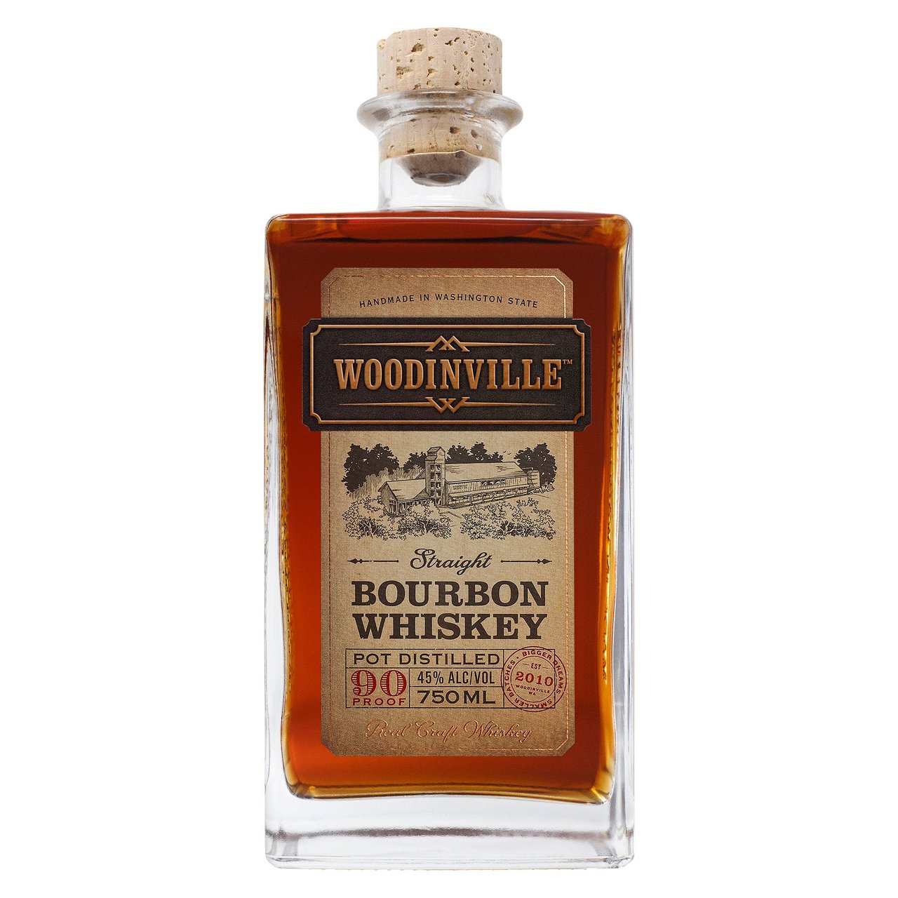 Woodinville Flagship Bourbon Whiskey 750ML