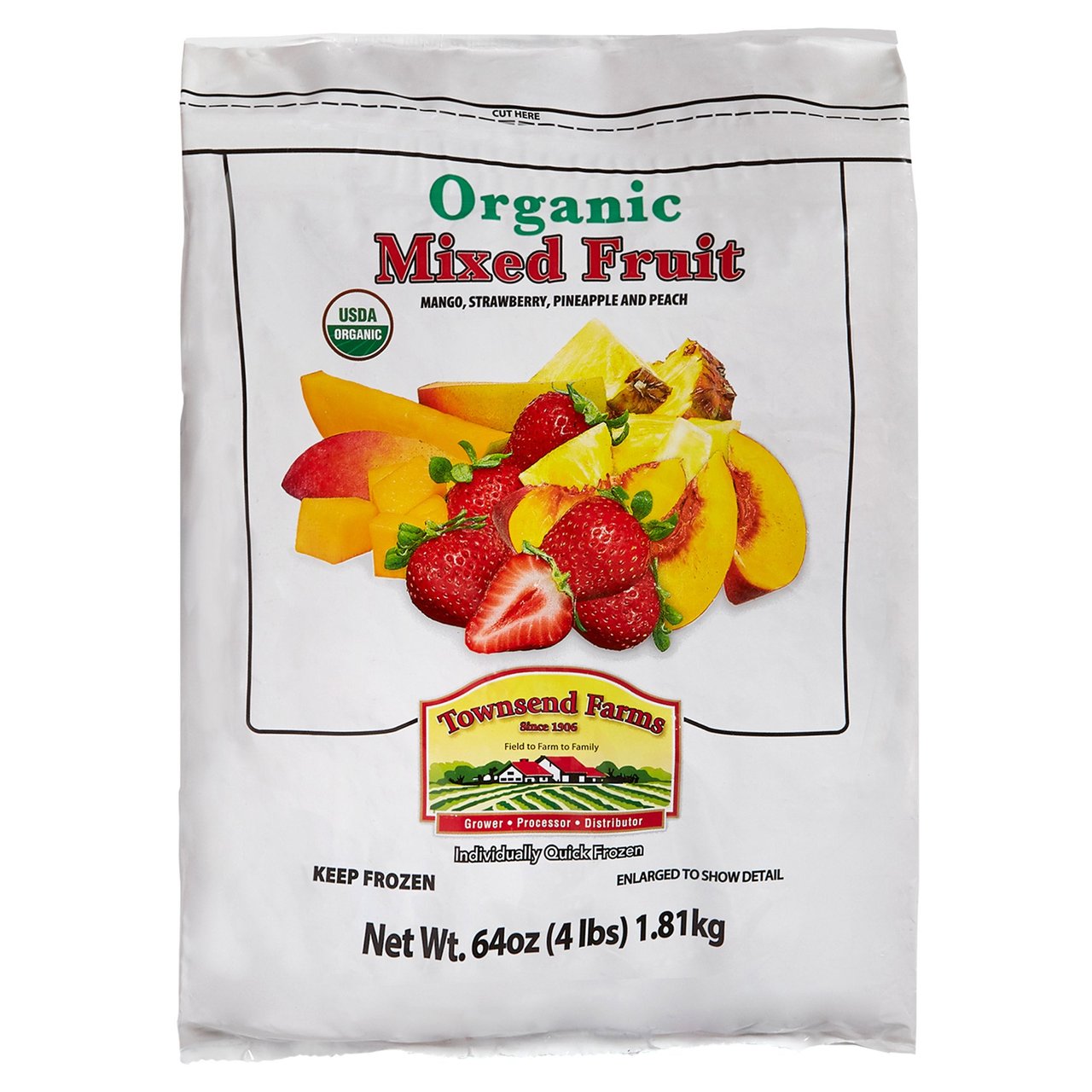 Townsend Farms Organic Mixed Fruit 4 lbs - Image 1
