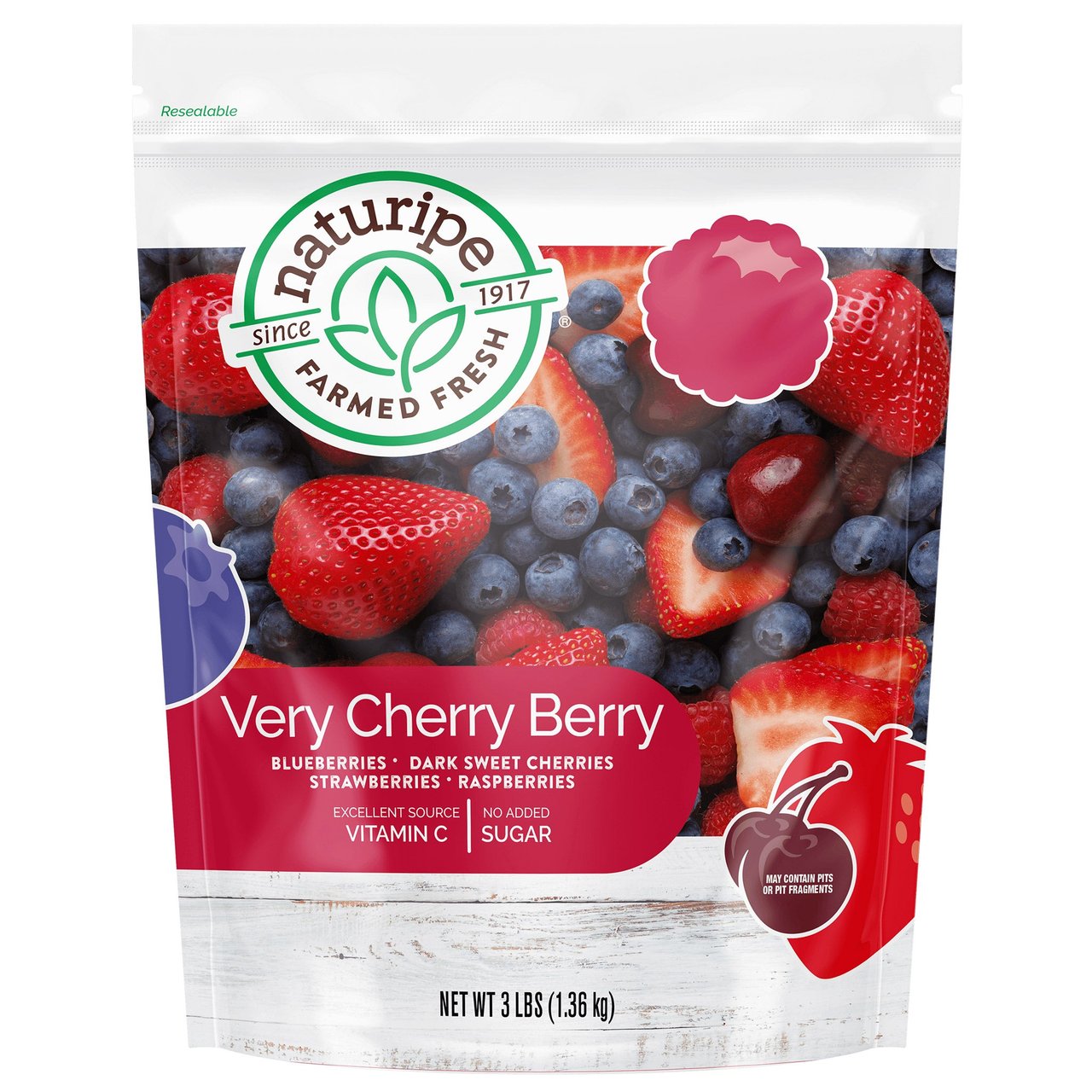 NATURIPE VERY CHERRY BERRY 3 LBS - Image 1