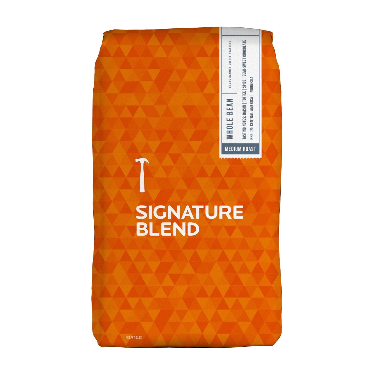 Thomas Hammer Roasters Signature Blend 2 lbs Whole Bean - Image 1