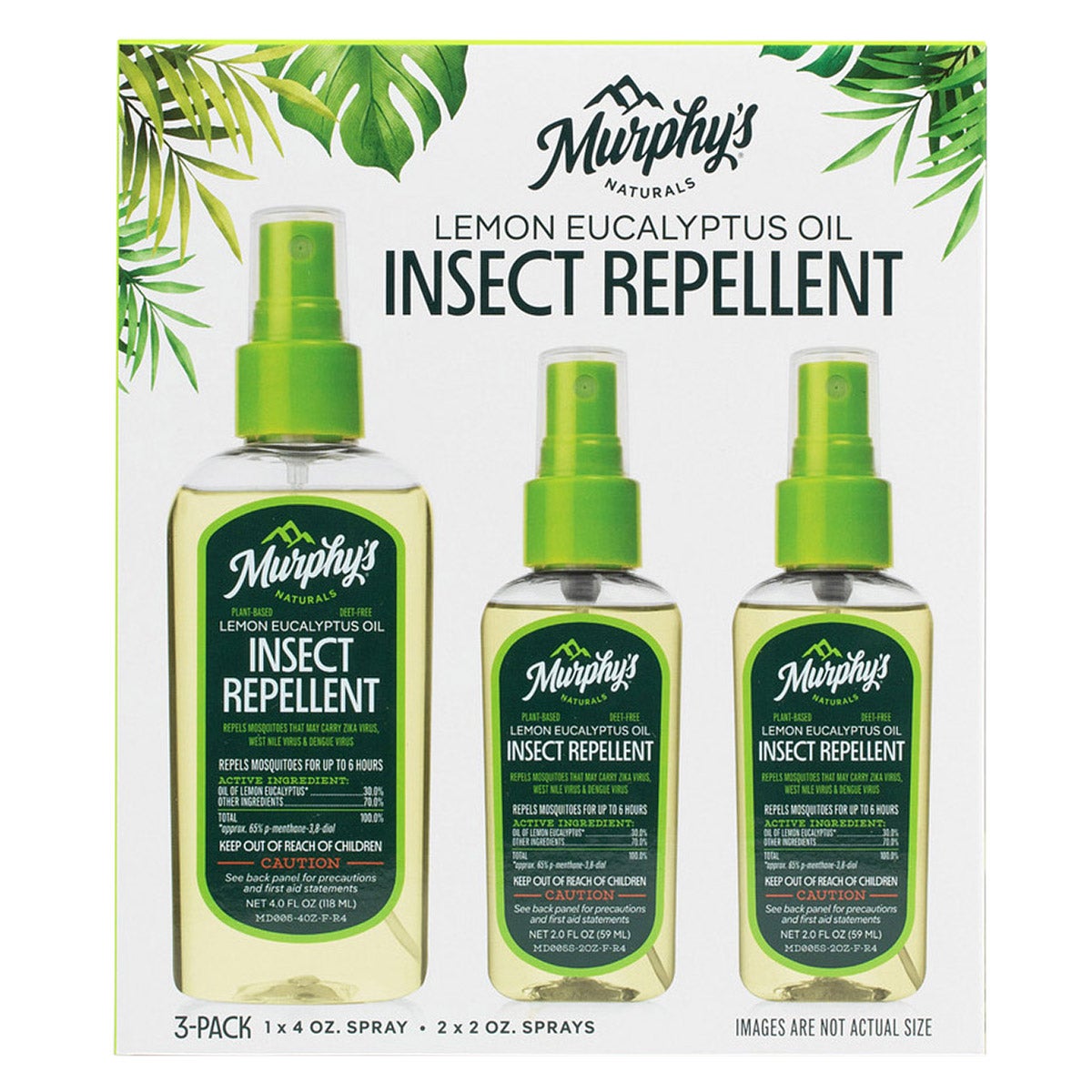 Murphy's Naturals Lemon Eucalyptus Oil Insect Repellent 8 oz - Image 1