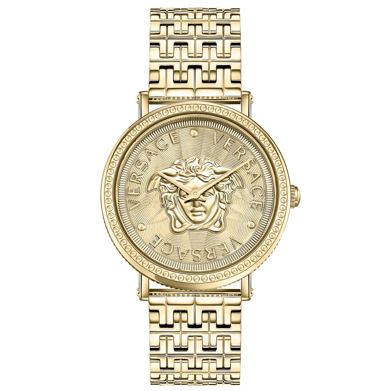 Versace V-Dollar 37mm Stainless Steel Women's Quartz Watch - Image 1