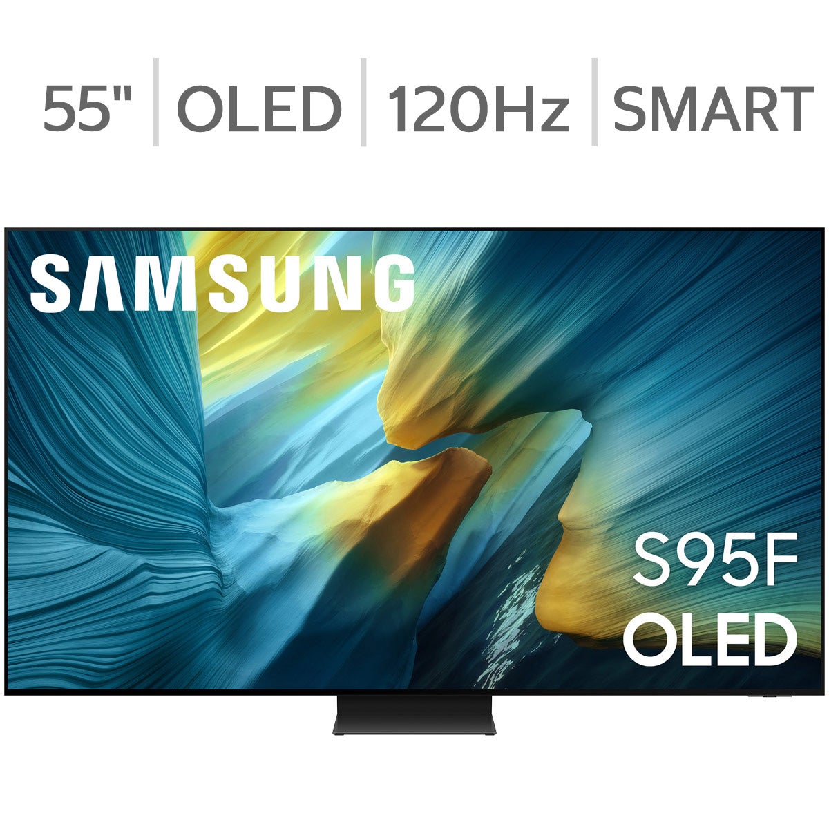 Samsung 55" Class S95F QD-OLED 4K Vision AI Smart TV - Image 1