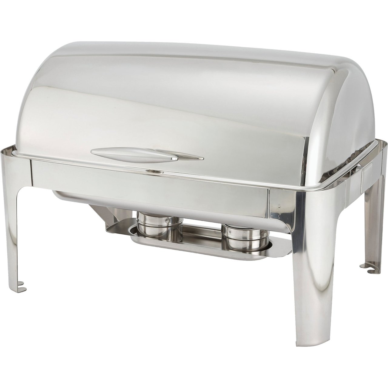 Winco Madison Roll Top Chafer 8 Quart Full-Size
