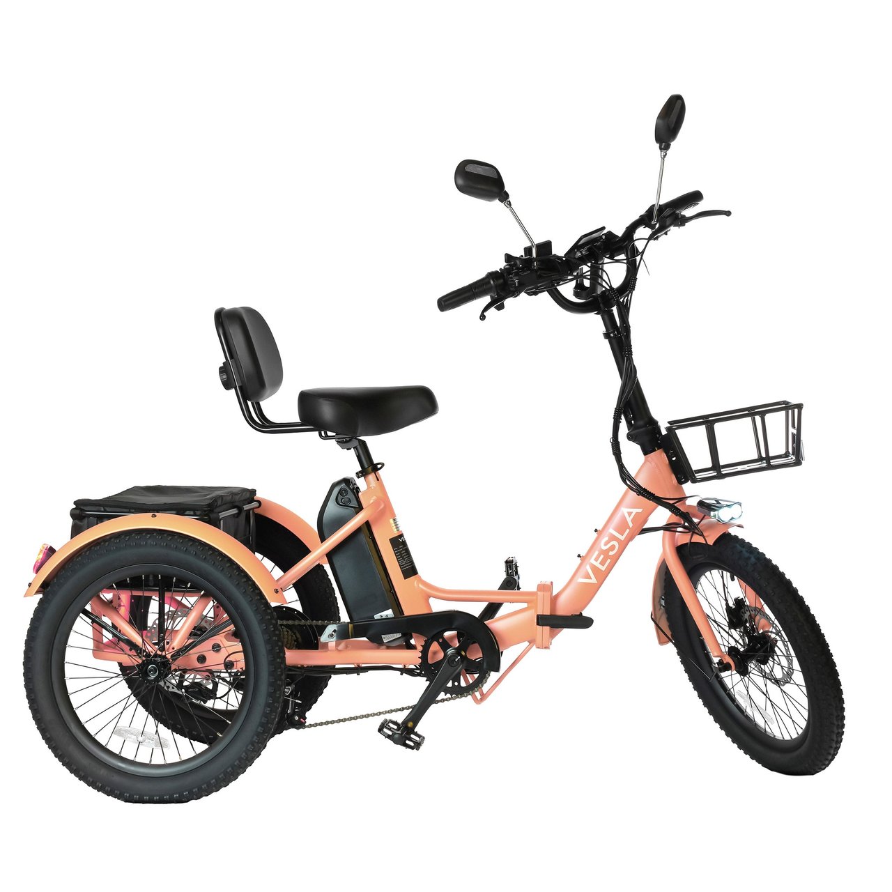Vesla VS-900 Foldable Fat Tire E-Trike - Image 1