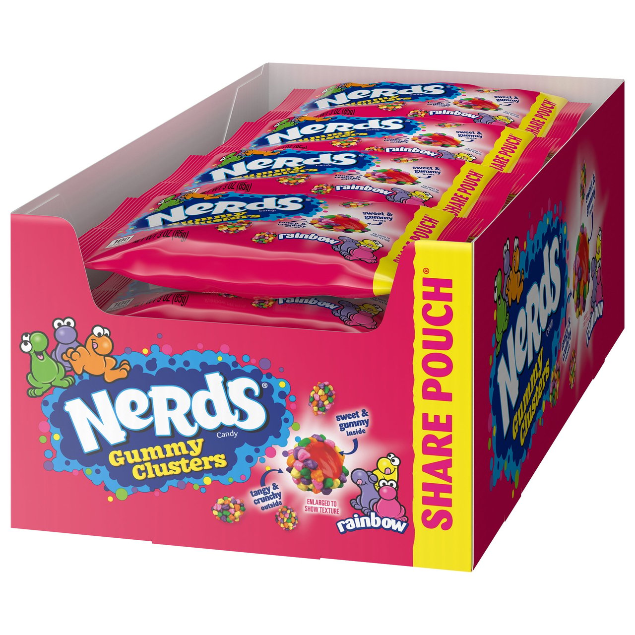 Nerds Gummy Clusters Rainbow 12ct / 3oz - Image 1