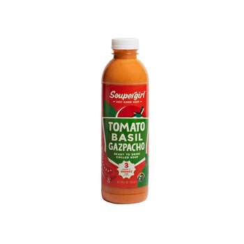 Soupergirl Tomato Basil Gazpacho, 24 fl oz