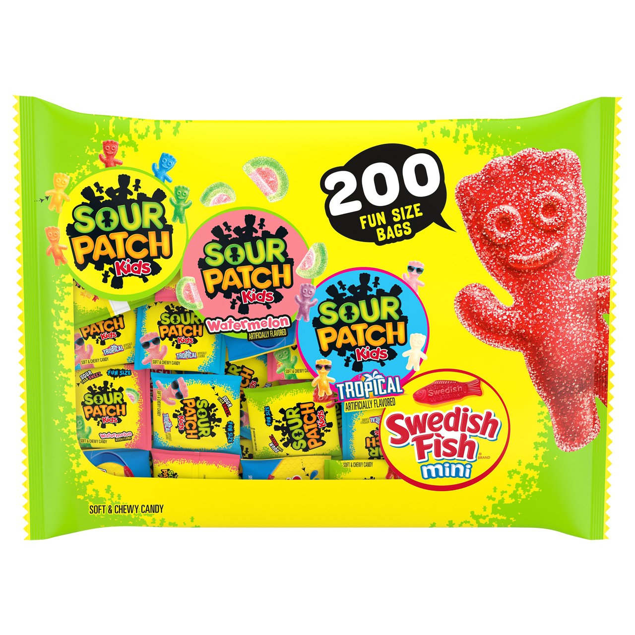 SPK & SWEDISH FISH FUN SIZE POUCHES VTY 90.56 OZ - Image 1