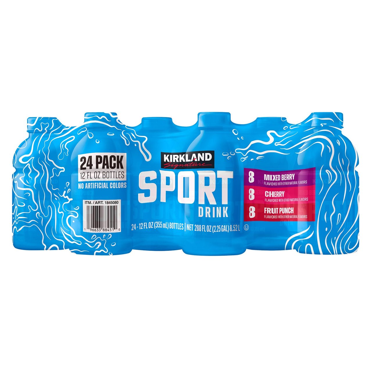 Kirkland Signature Sport Drink Variety Pack, 24 ct / 12 fl oz - Image 1
