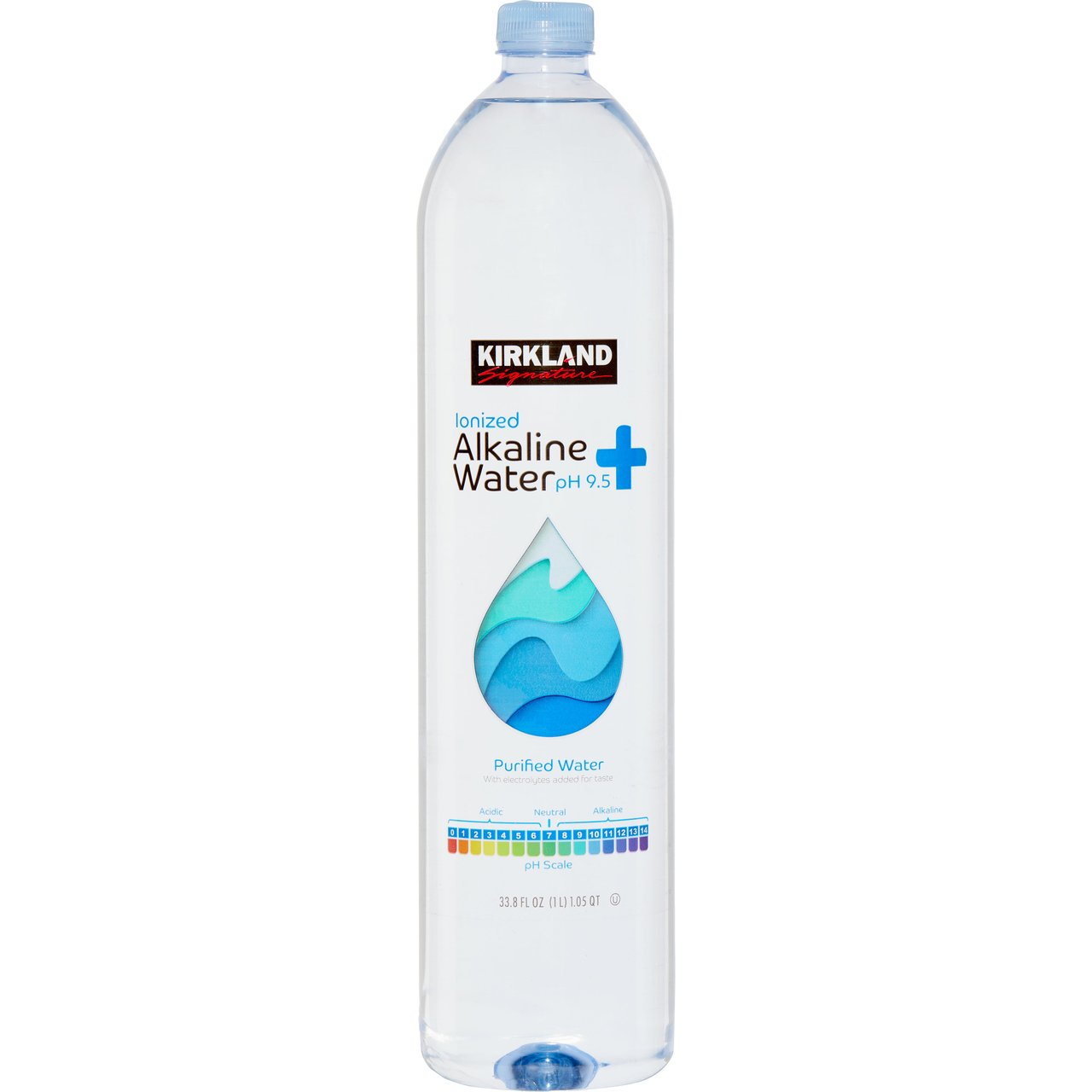 Kirkland Signature Alkaline Water 18 x 1L - Image 1
