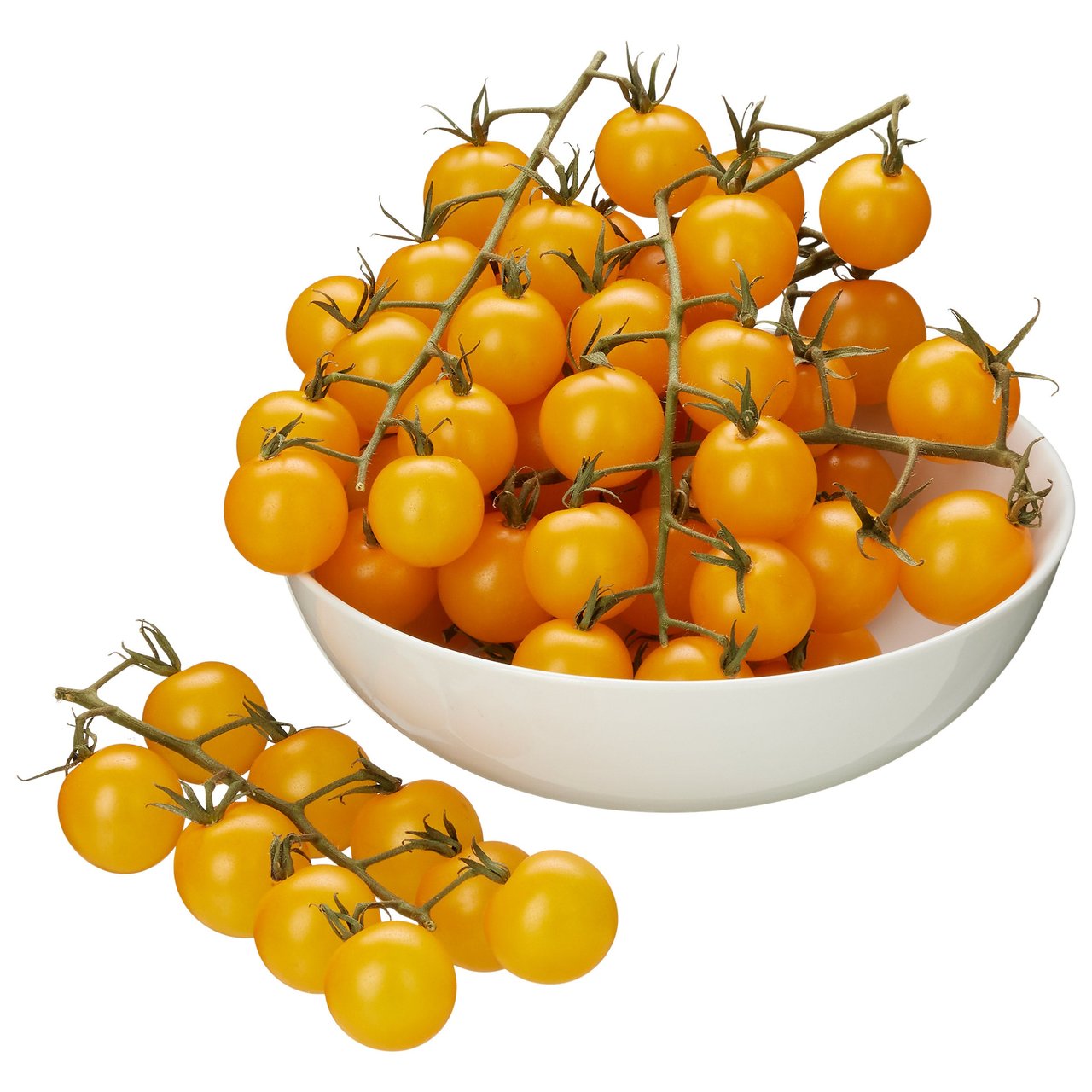 Yellow Cherry Tomatoes on the Vine, 1.5 Lbs
