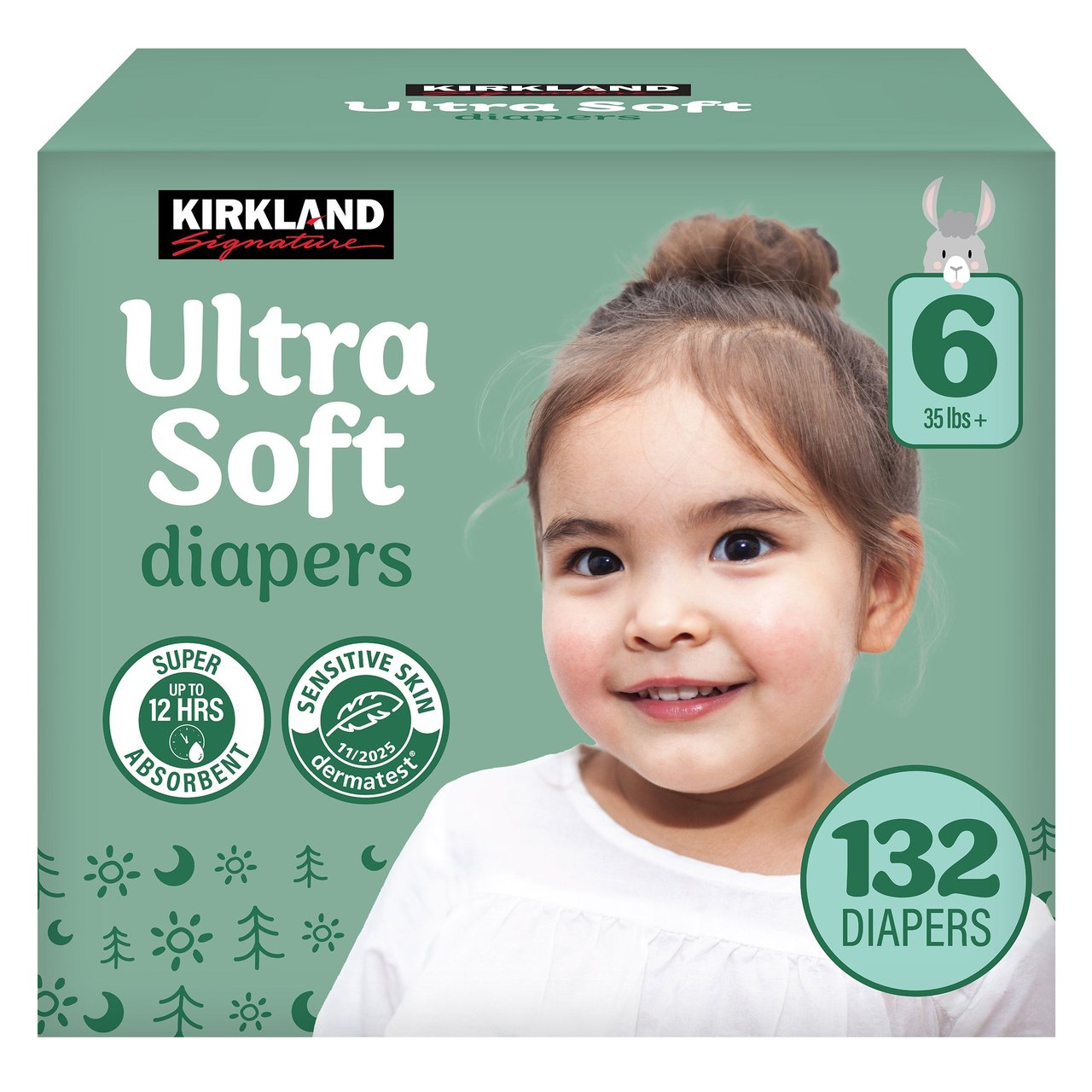 KIRKLAND SIGNATURE DIAPERS SIZE 6, 132CT - Image 1