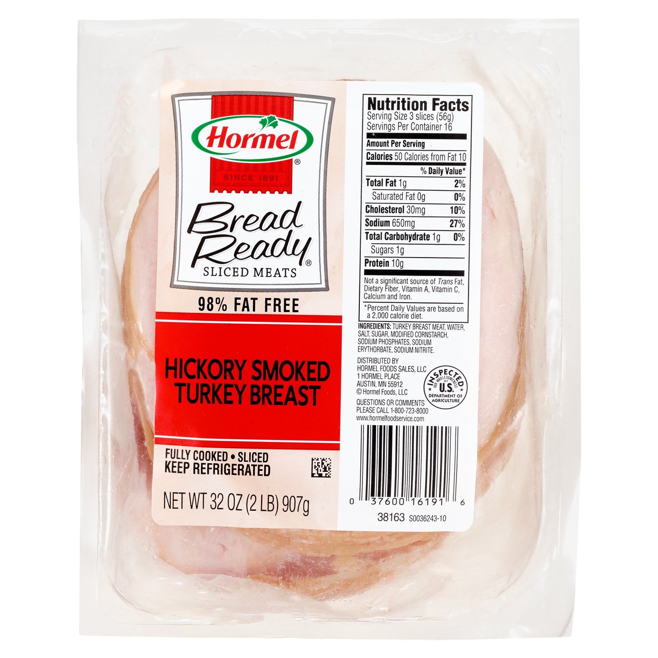 Bread Ready Sliced Turkey Breast 2 lbs - Image 1