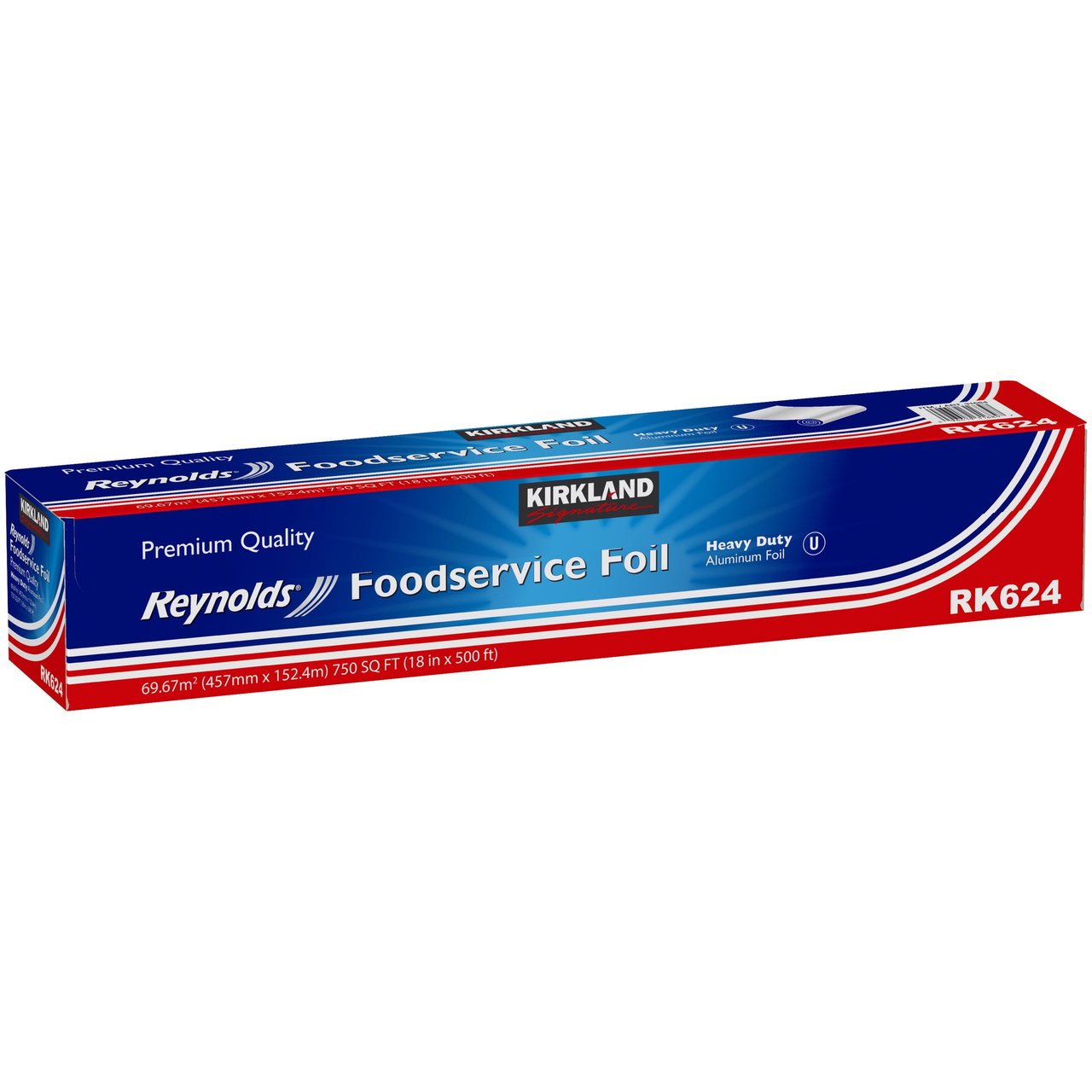 Kirkland Signature Heavy Duty Foil 18" x 500' (750 Sq Ft) - Image 1