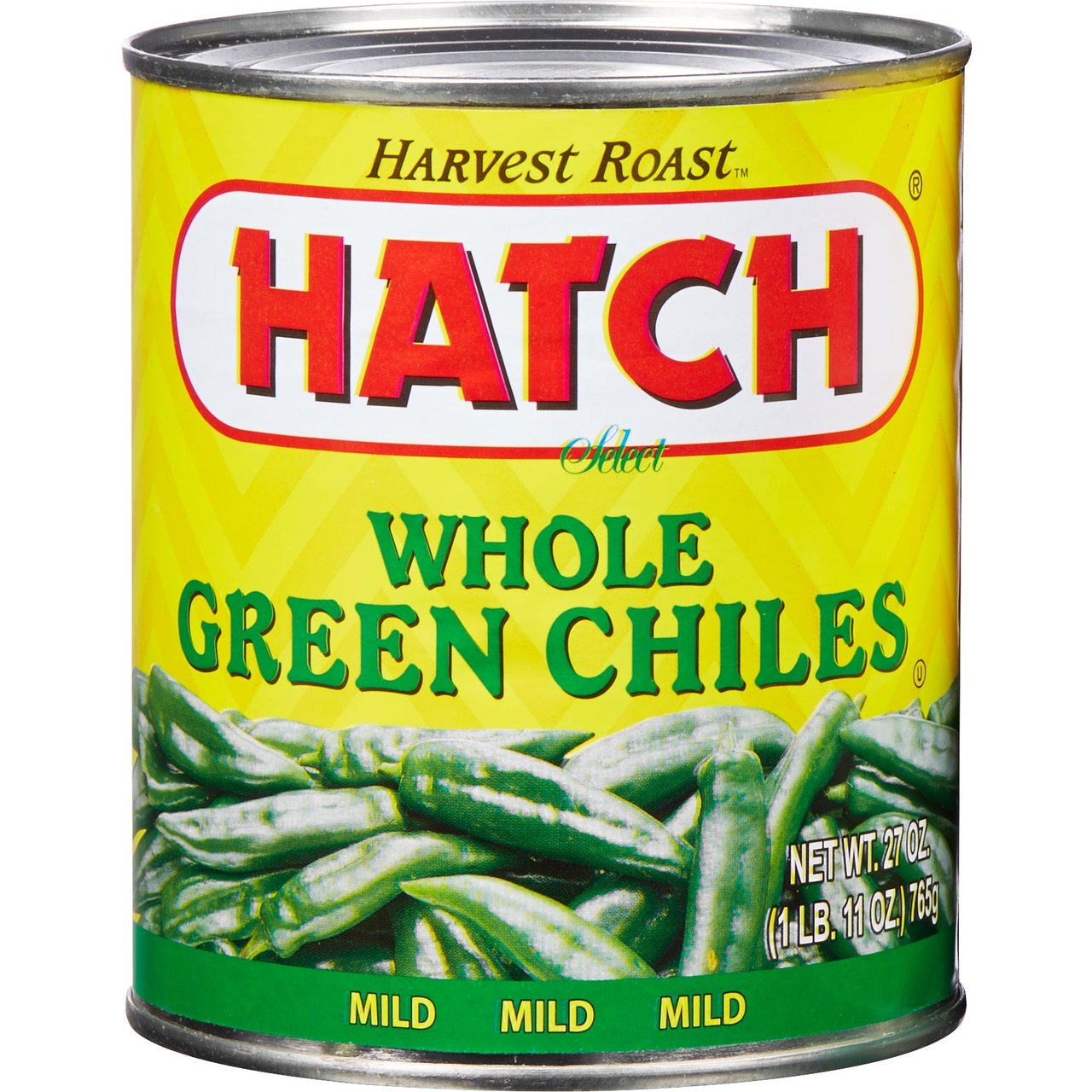 Hatch Whole Green Chiles, 27 oz, 2 ct - Image 1