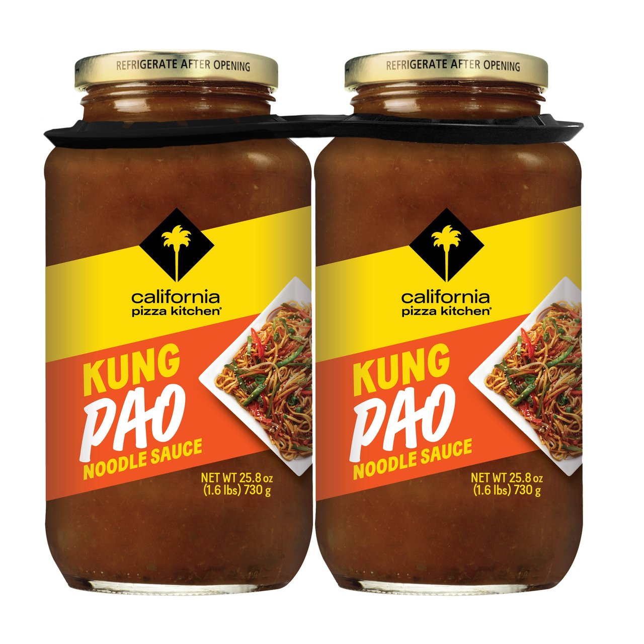 California Pizza Kitchen Kung Pao Noodle Sauce 2 Pack, 25.8 oz Each - Image 1