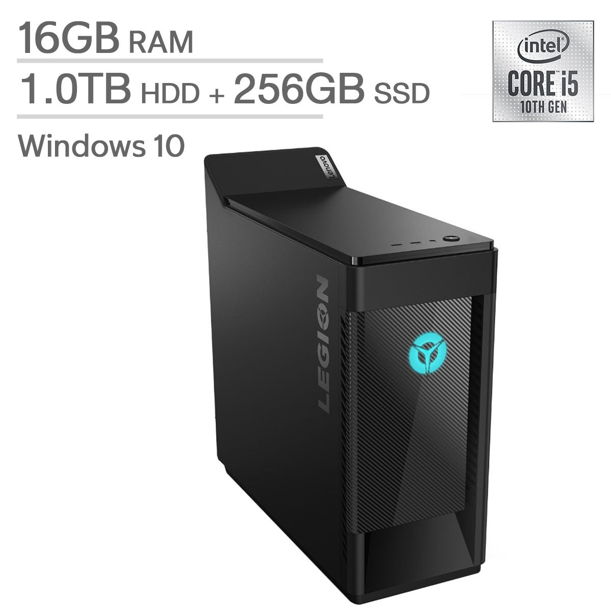 Lenovo Legion T5 Gaming Desktop with 6GB Graphics Card - Image 1