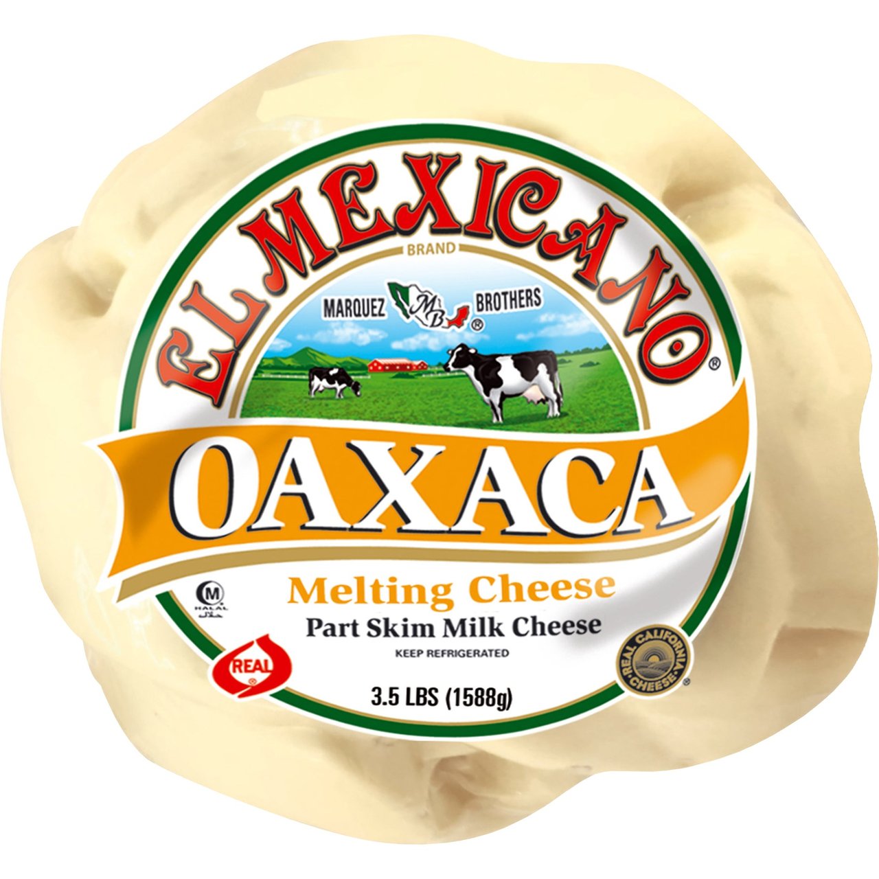El Mexicano Queso Oaxaca 3.5 lbs - Image 1