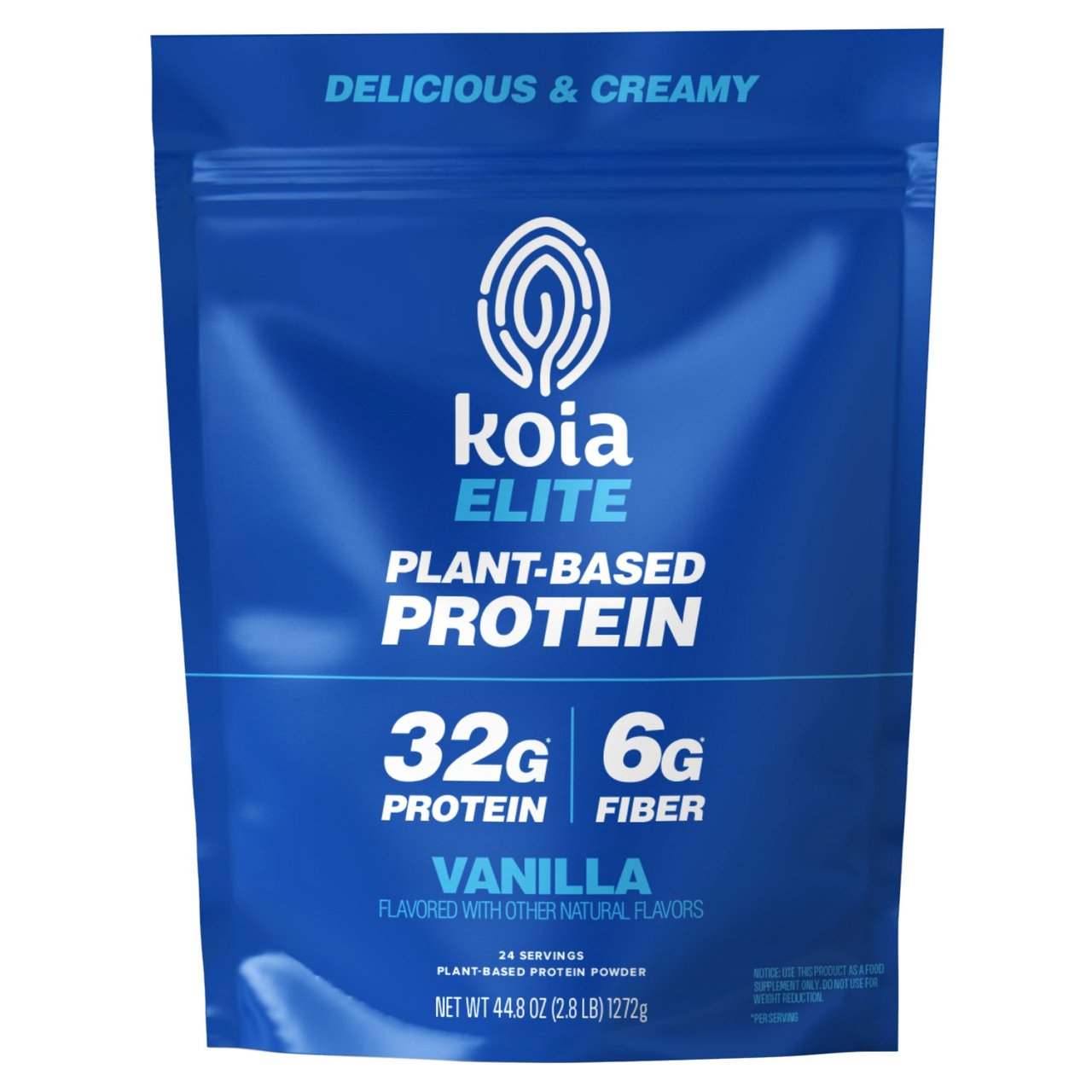 Koia 32g Elite Protein Powder Vanilla, 2.8 lbs - Image 1