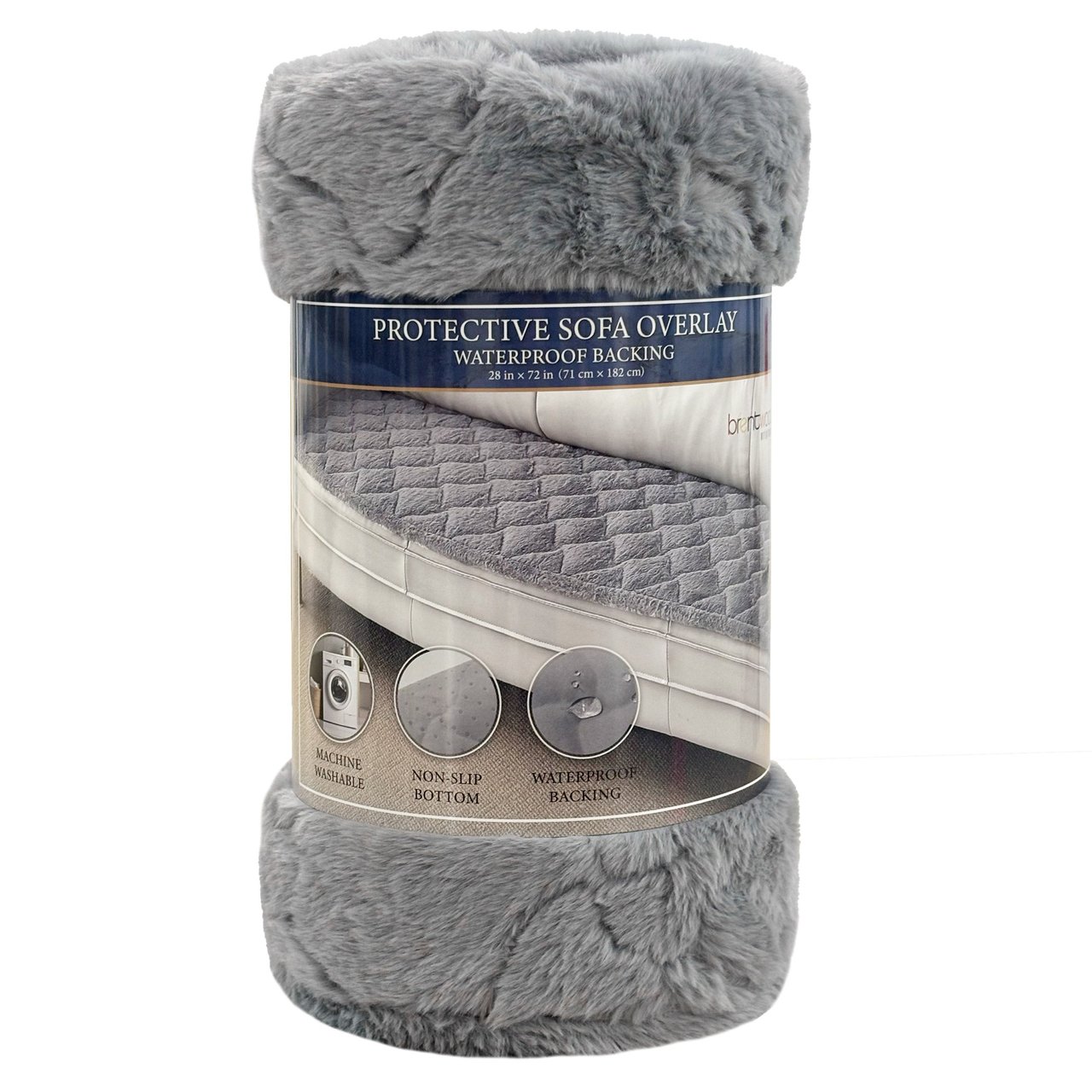Brentwood Originals Waterproof Quilted Sofa Overlay - Image 1