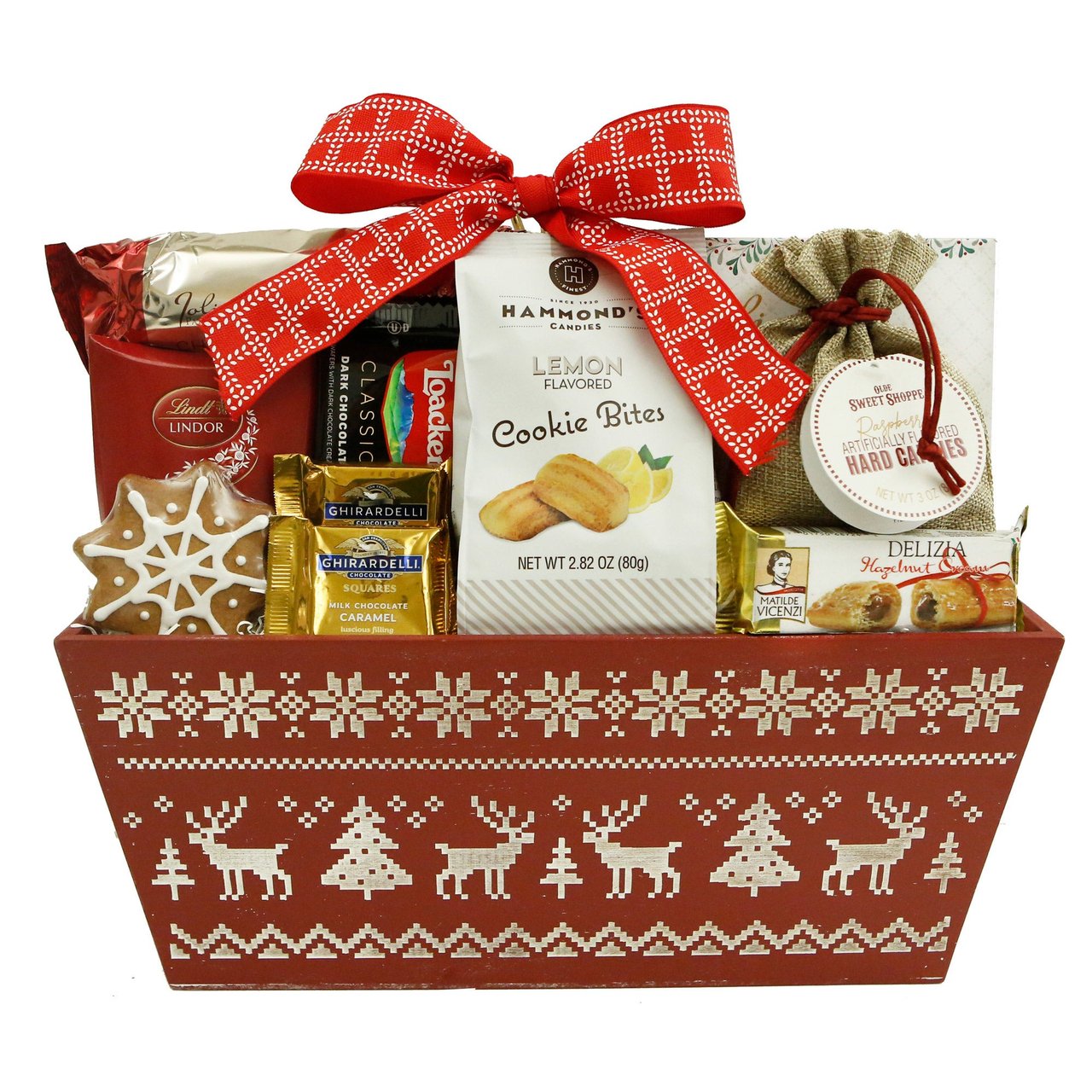 Fair Isle Sweets Gift Basket, 29.63 Ounces - Image 1