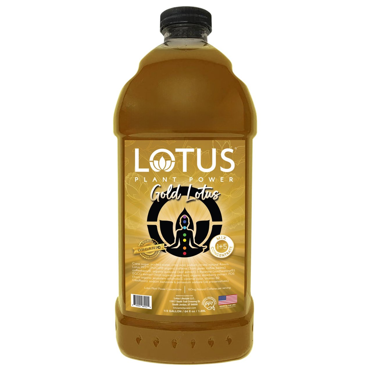 Lotus Plant Power Energy Concentrate, Gold Lotus, 64 fl oz