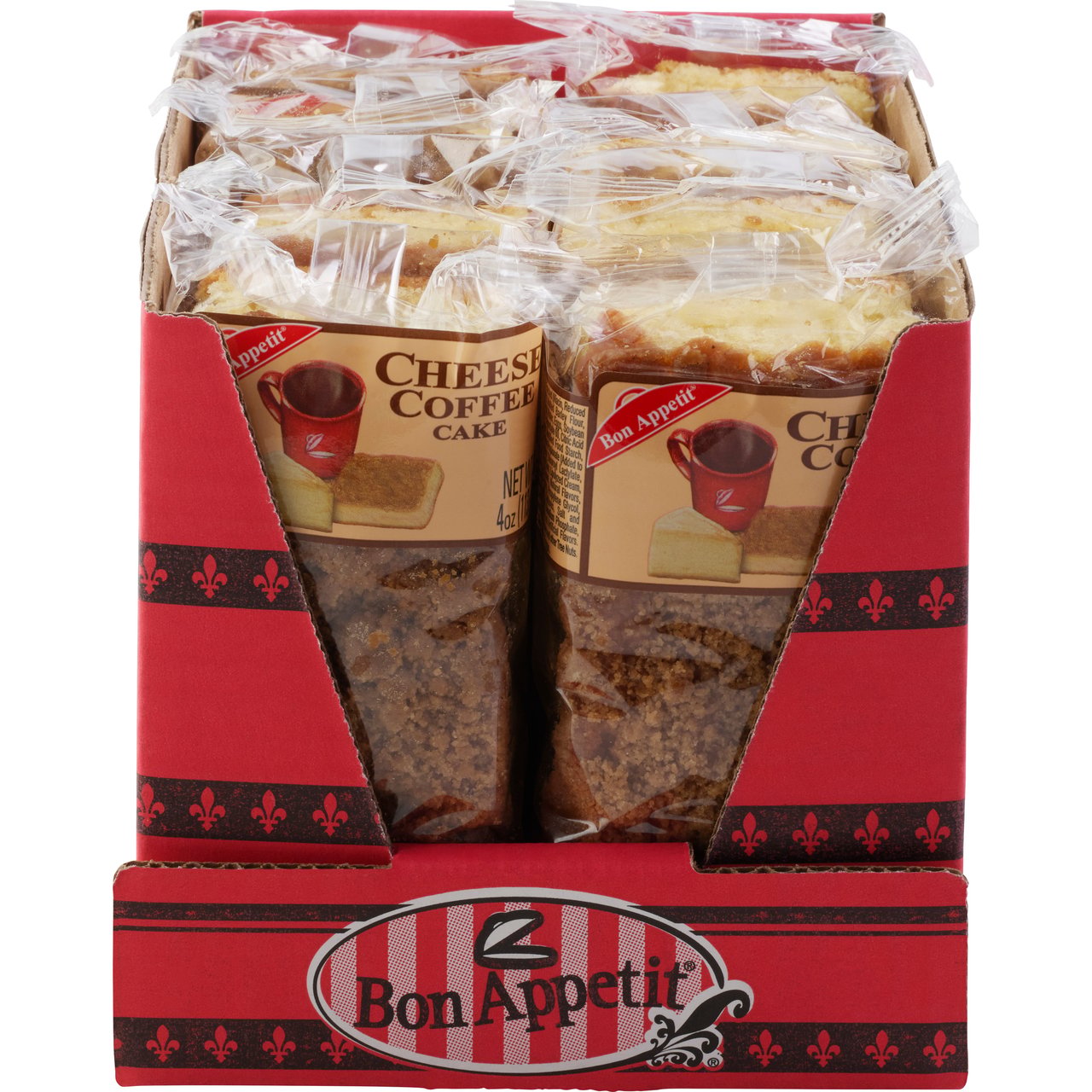 Bon Appetit Cheese Coffee Bar Cake, 8 CT - Image 1