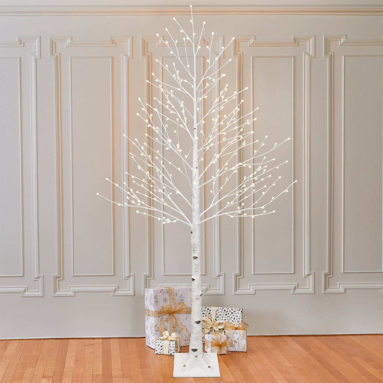 7' Birch Tree LED Lights - Image 1