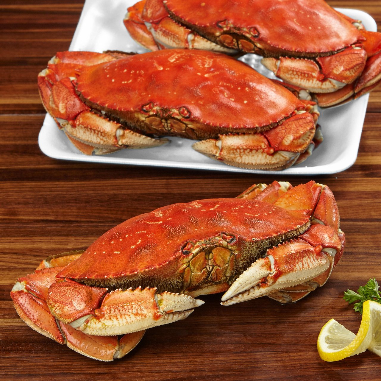 Wild Whole Cooked Dungeness Crab, Per Lb. - Image 1