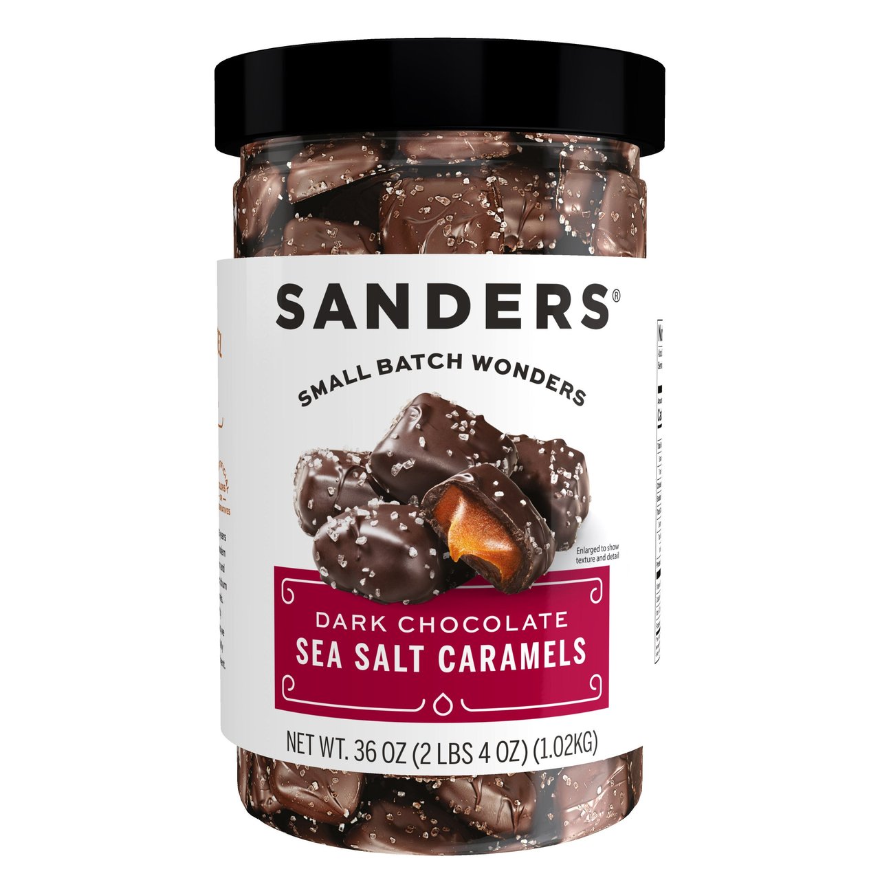 Sanders Sea Salt Caramels 36 oz - Image 1