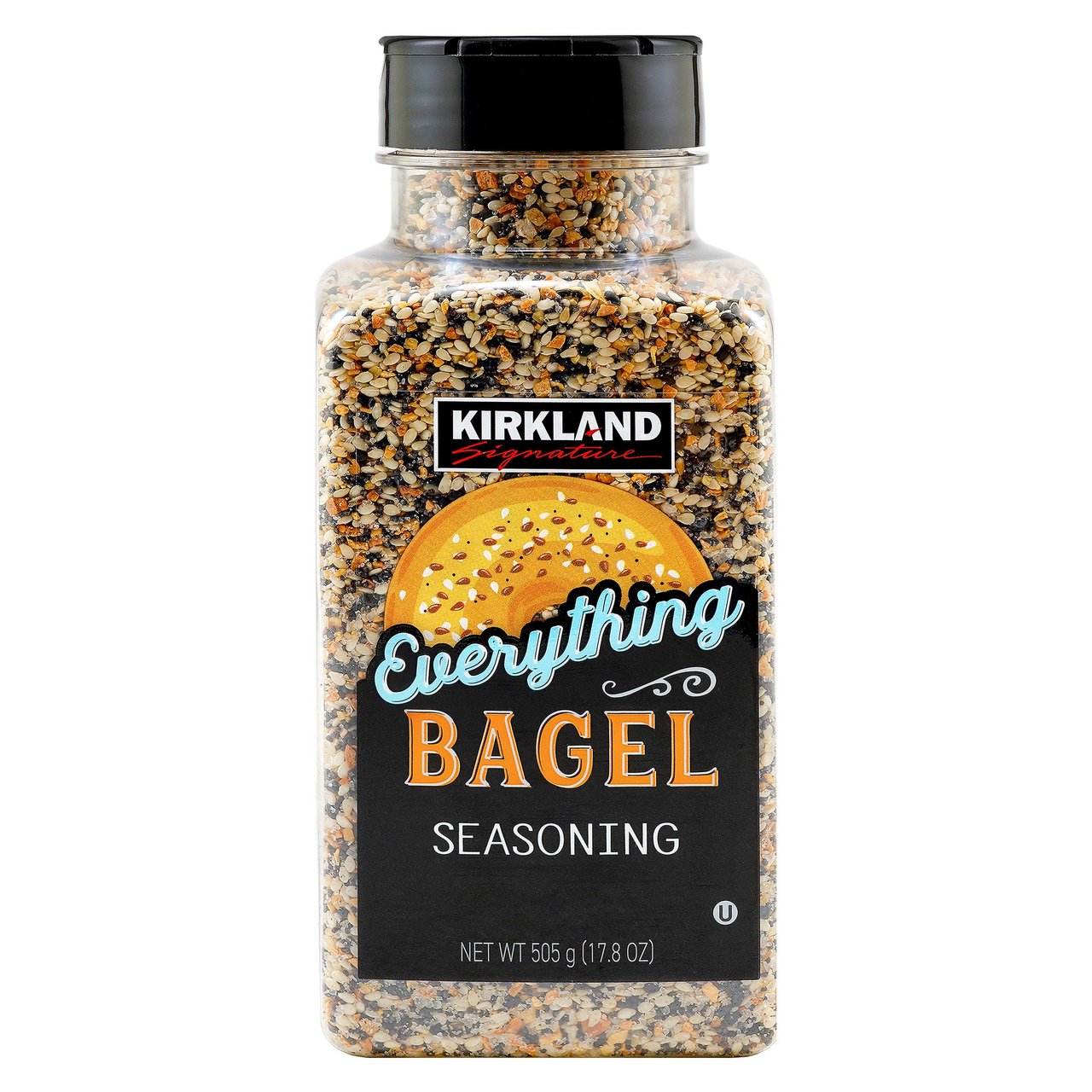 Kirkland Signature Everything Bagel Seasoning, 17.8 oz (1.11 lbs) - Image 1